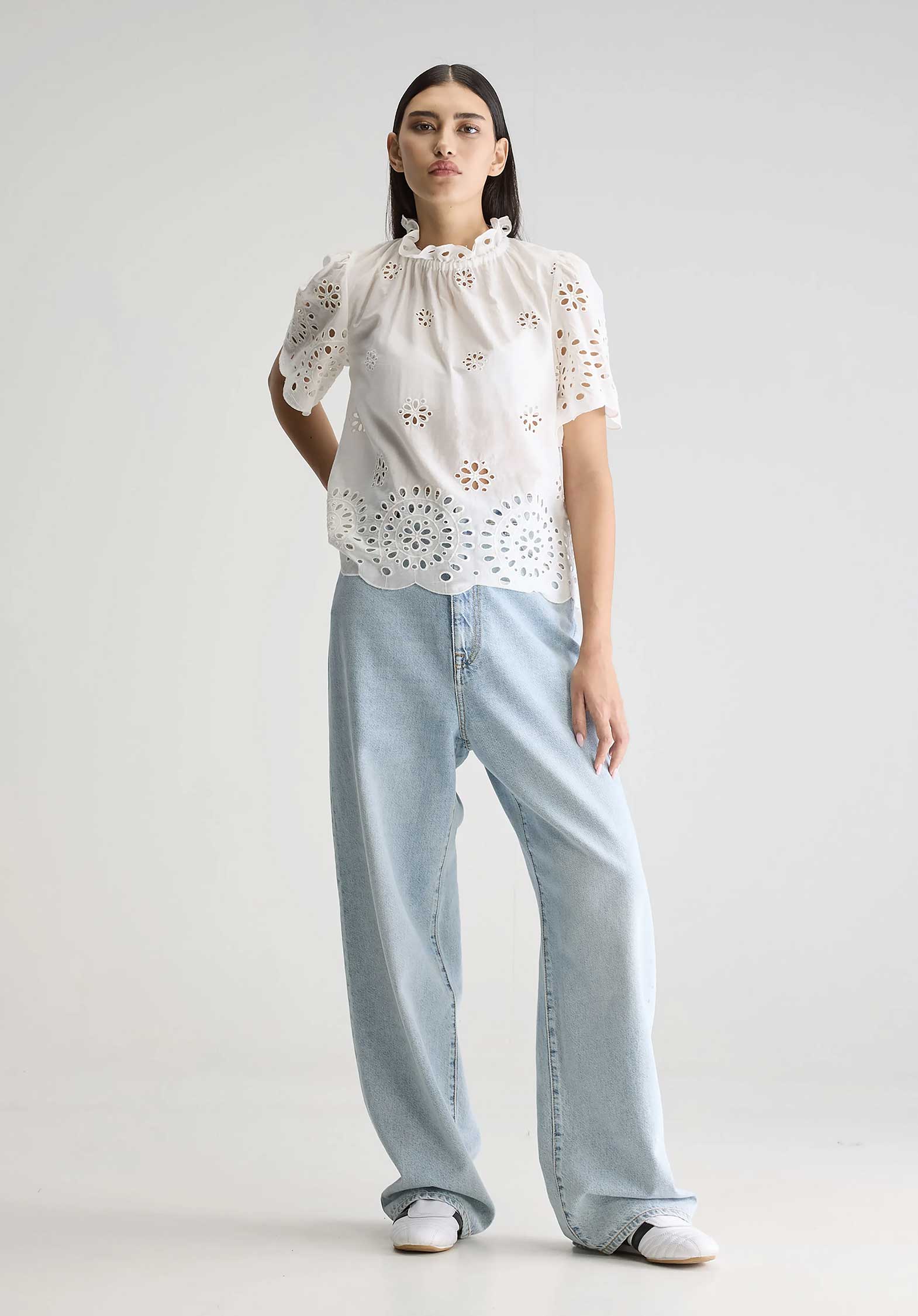 Blouse Bw251417 P180 Darlene P1807 White