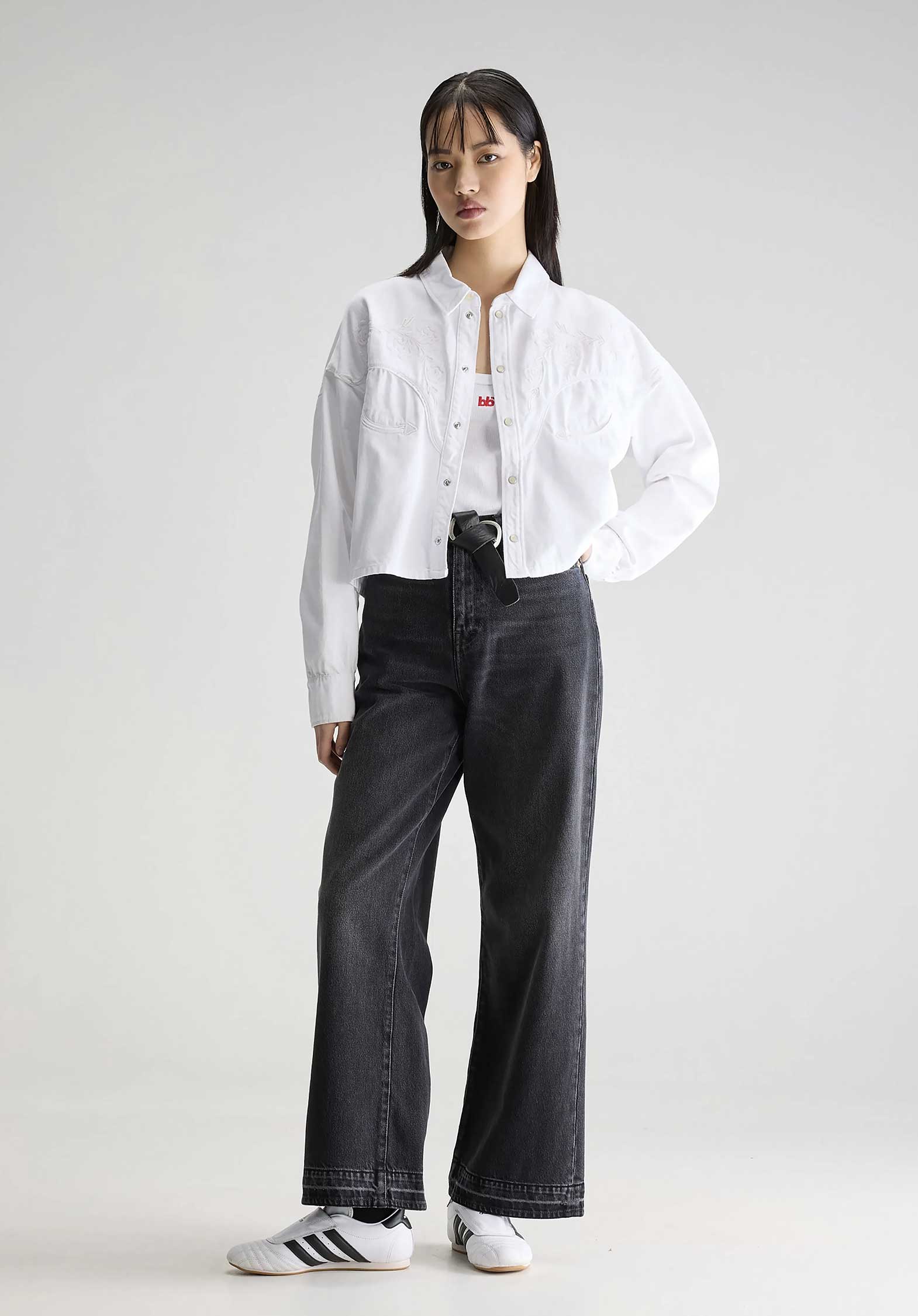 Shirt Polaris R0924 White