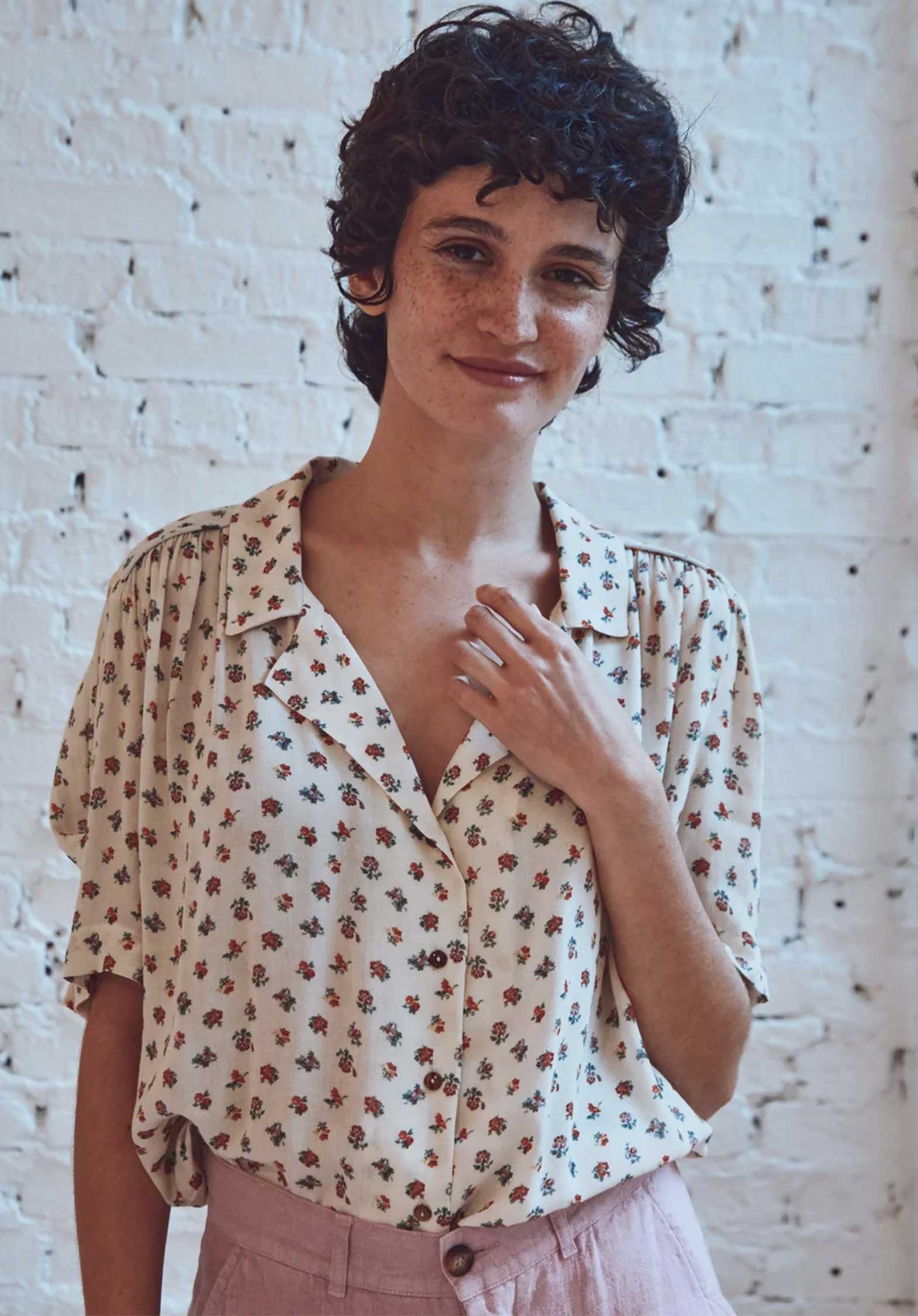 Chemise Imprimee Ida-boemie Freesia