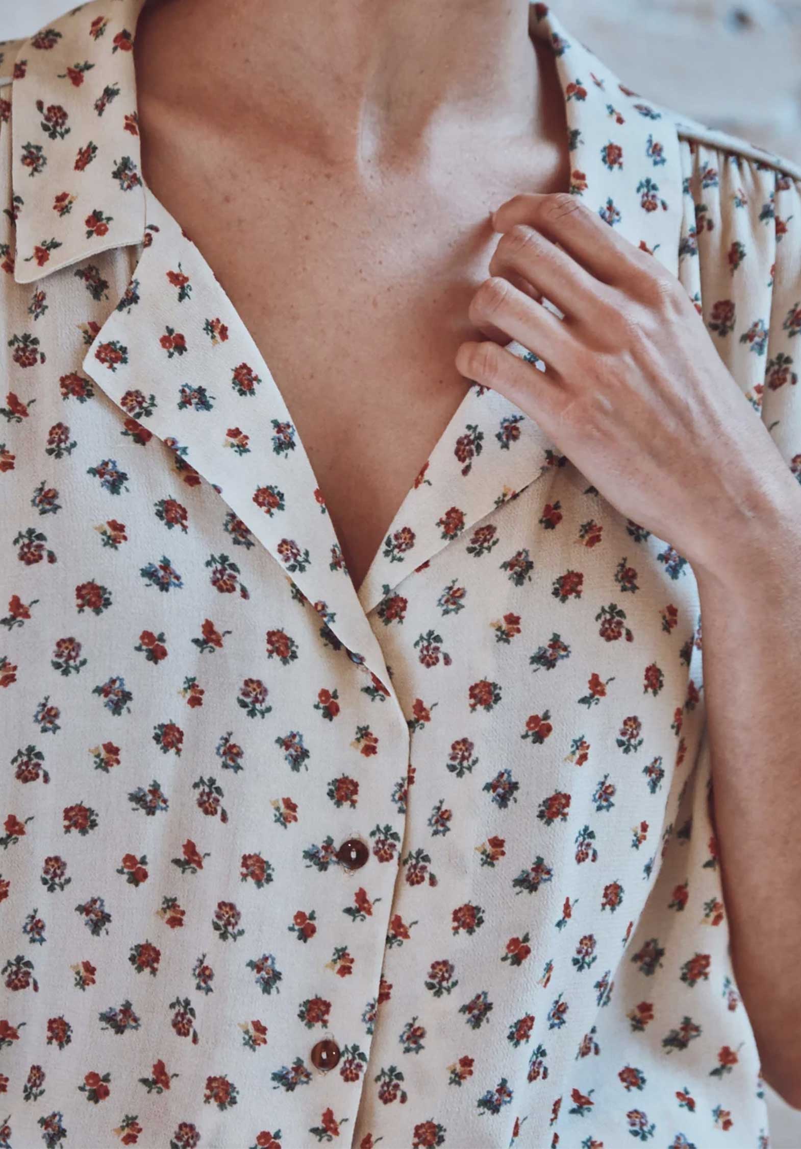 Chemise Imprimee Ida-boemie Freesia