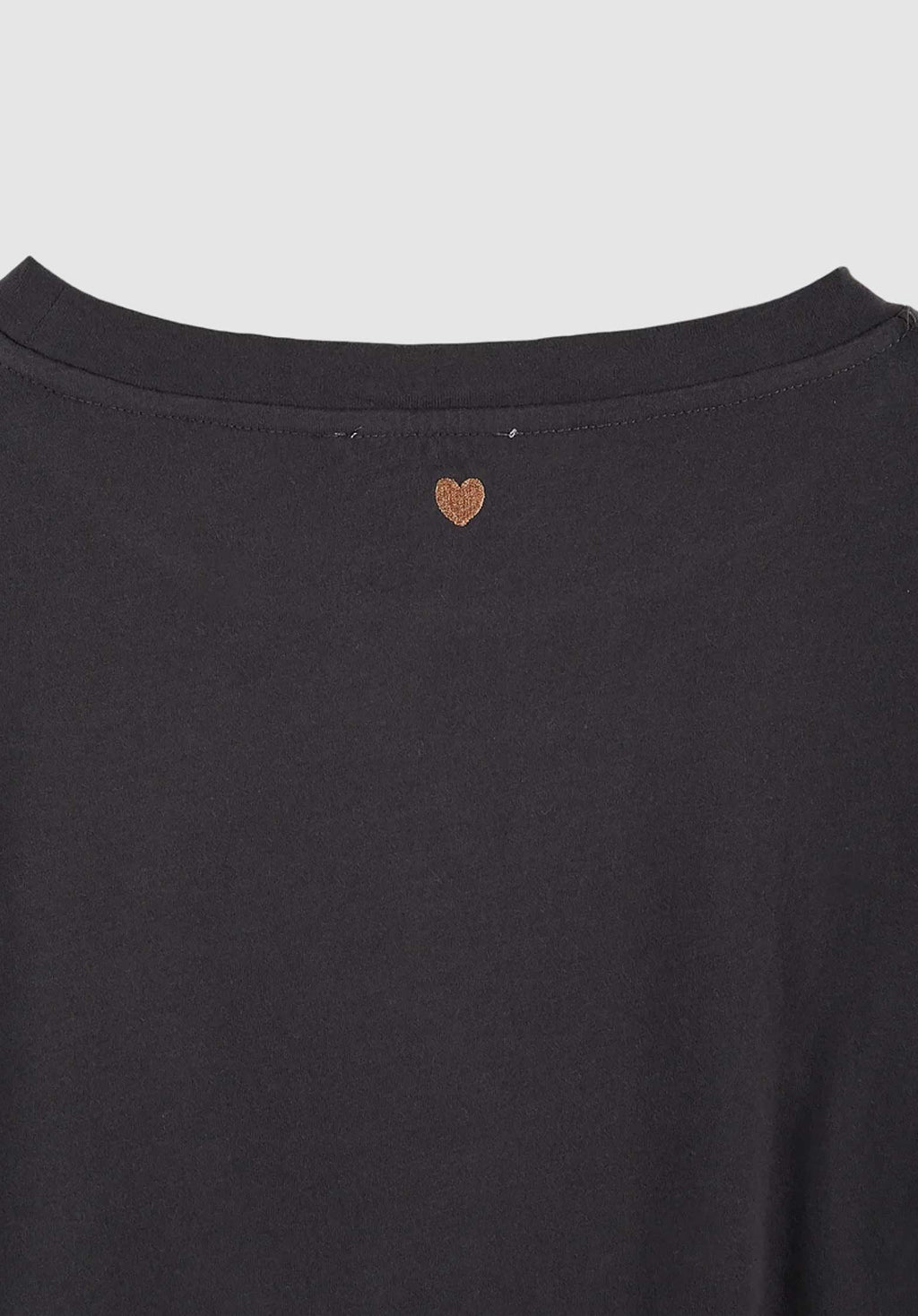 Tee Shirt Imprime Ida-bandy Charbon