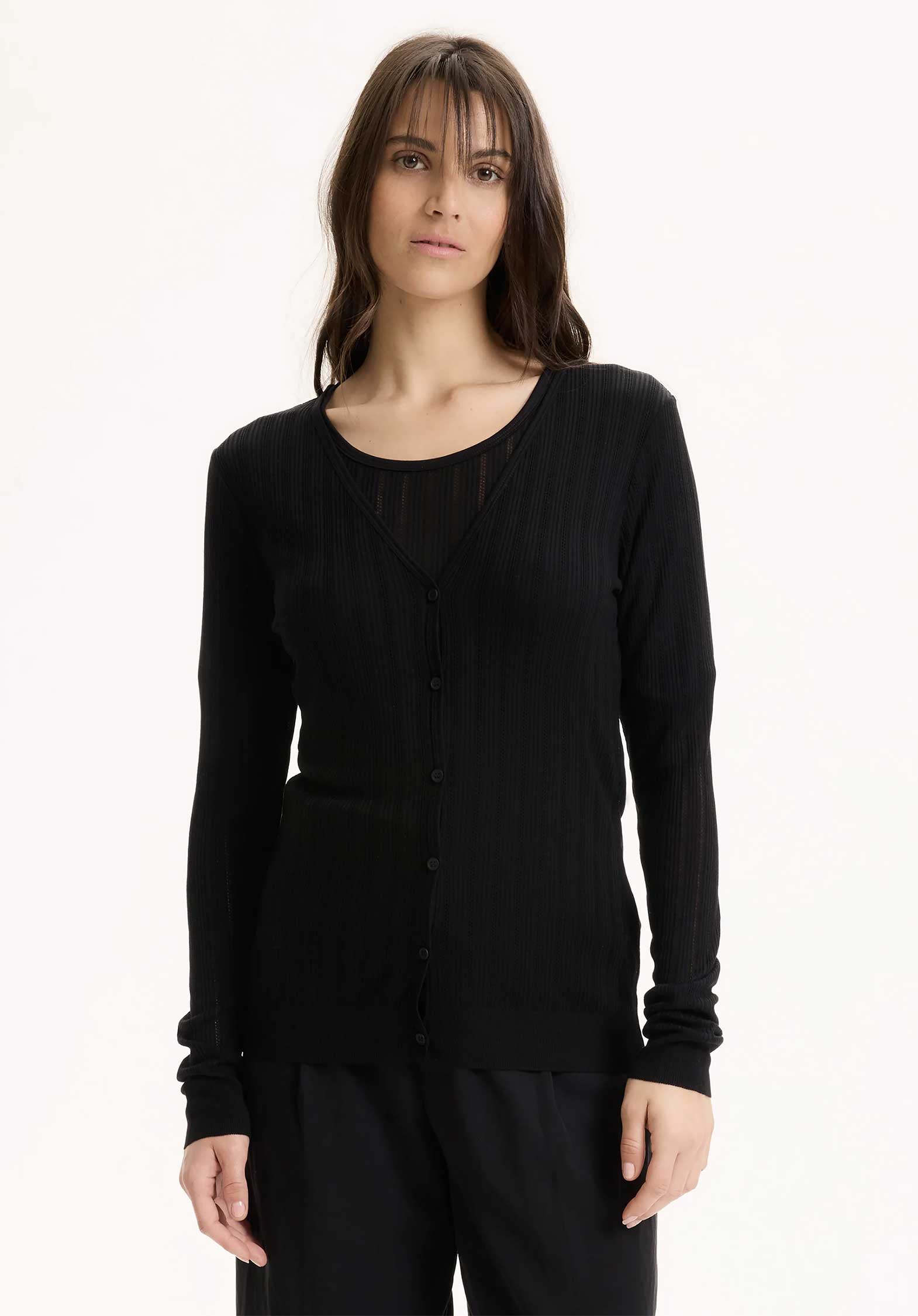 Cardigan Gilet V Ml 460-fgi232 Navy