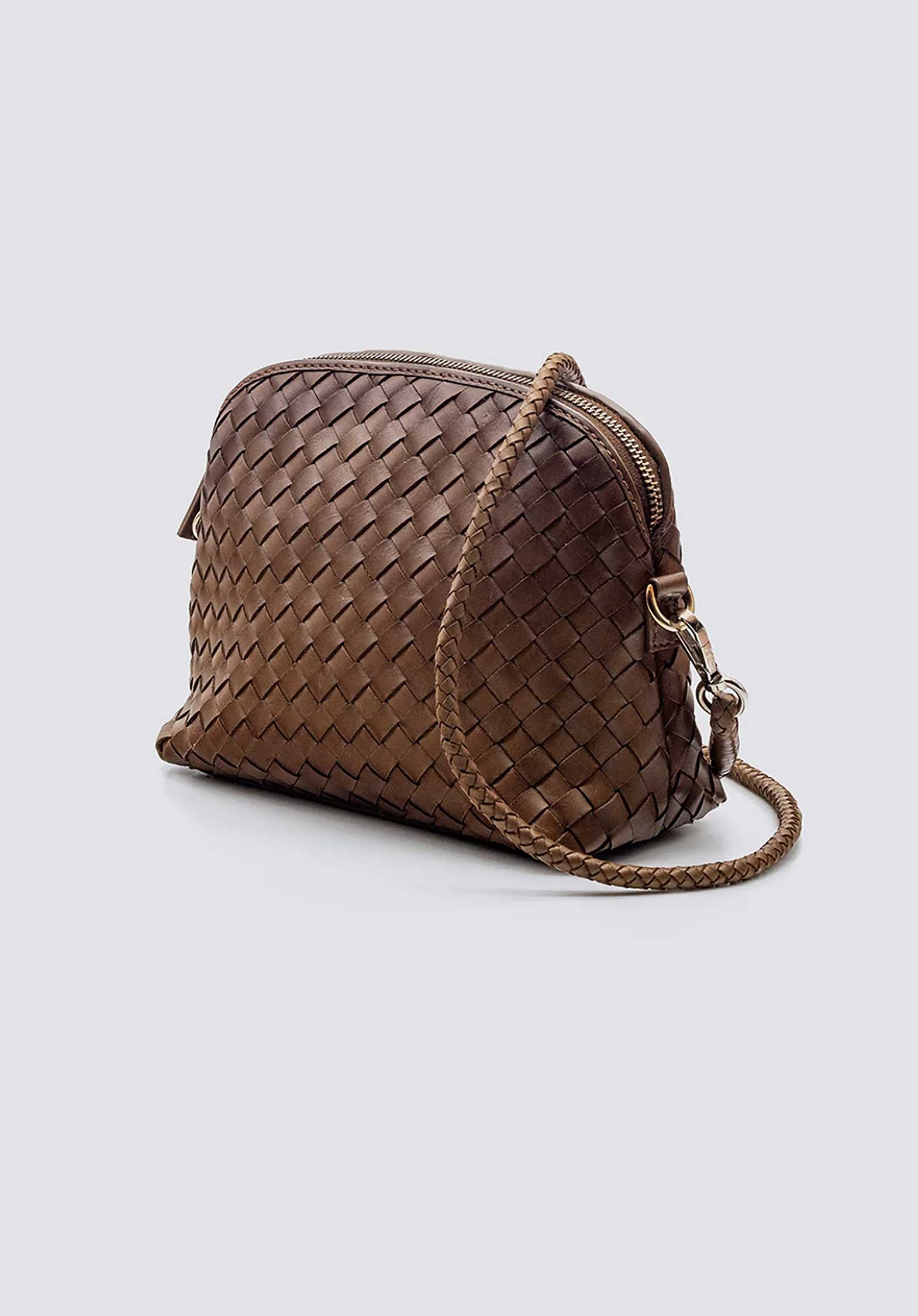 Crossbody Bag Chunky Fe Chunky Fell Poch Tan