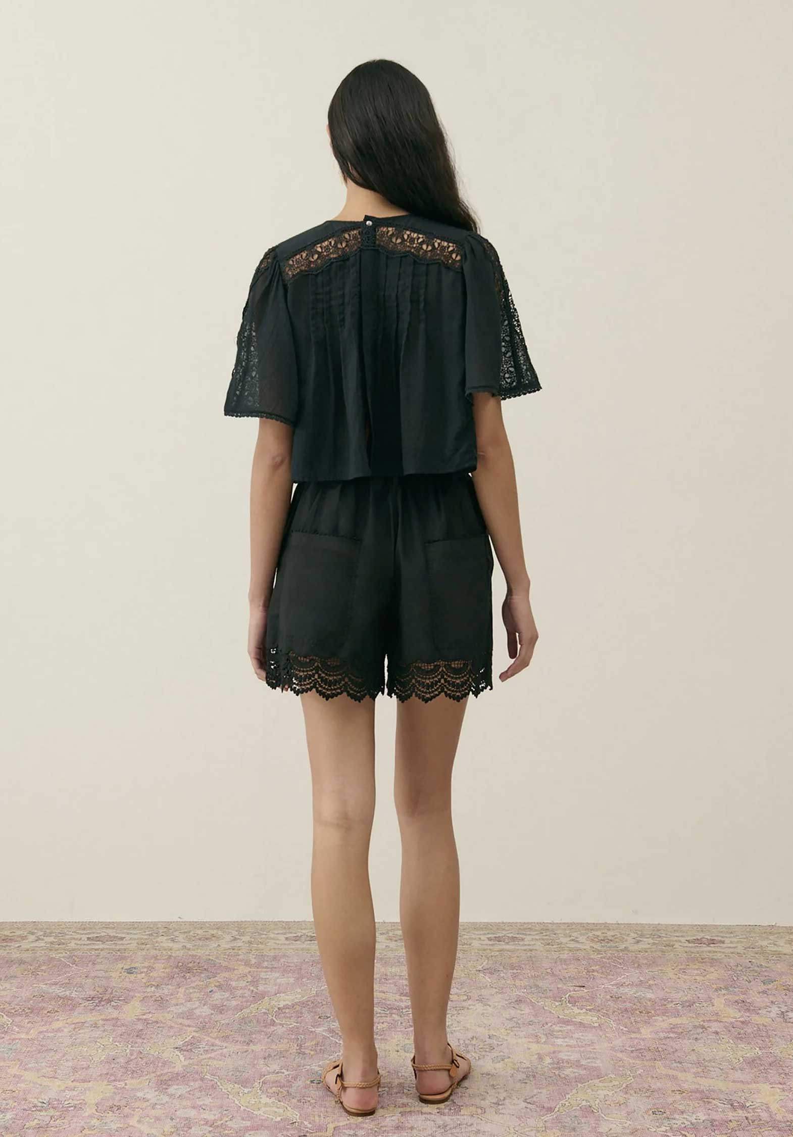 Blouse B0383 Ingrid Black