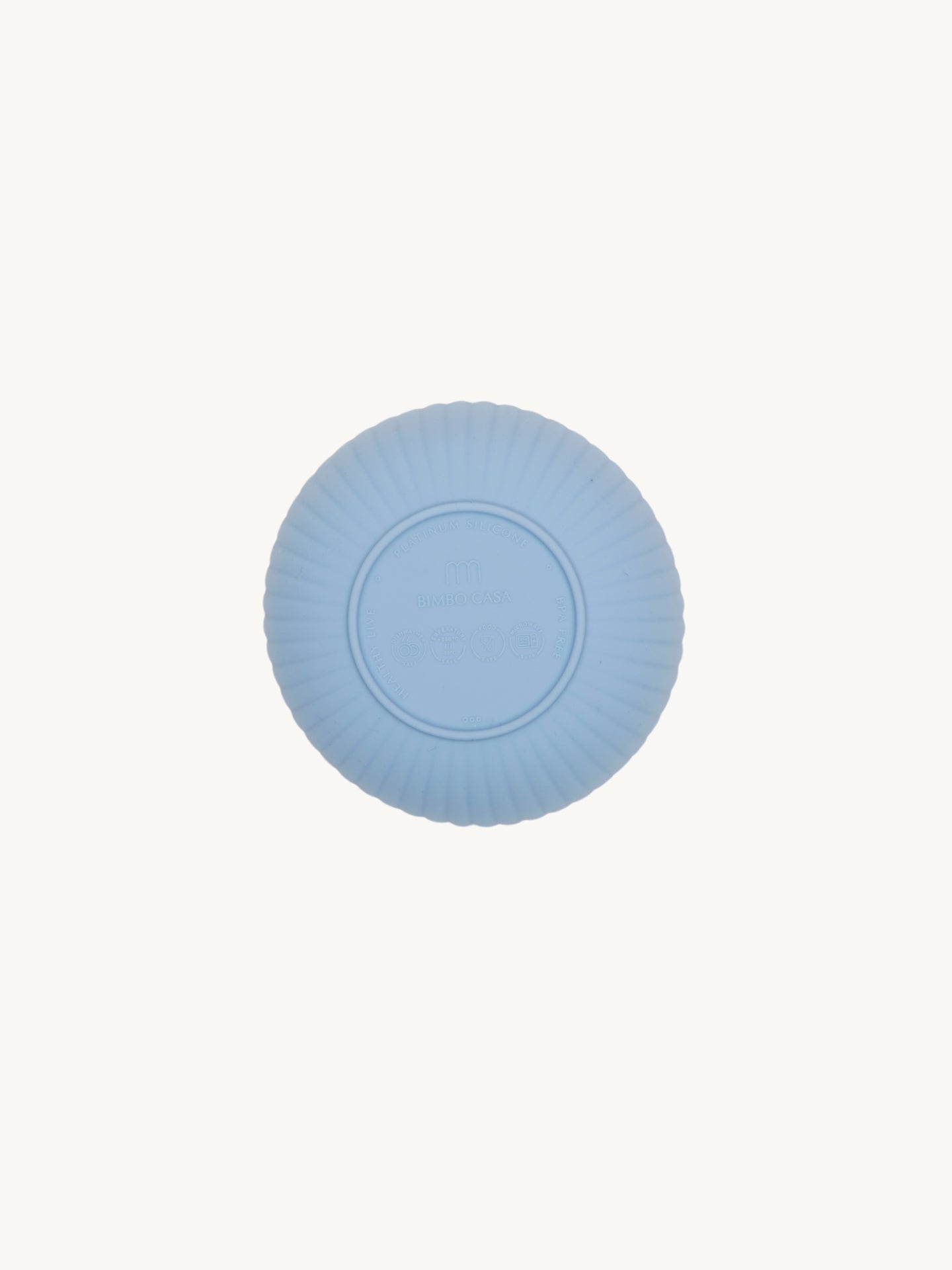 Sea Shell Silicone Bowl - Blue｜Baby Bowl
