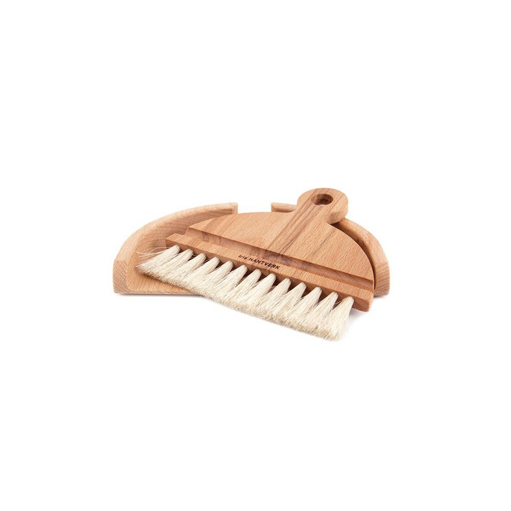 Set Of Table Brush (Beech, Horse hair)