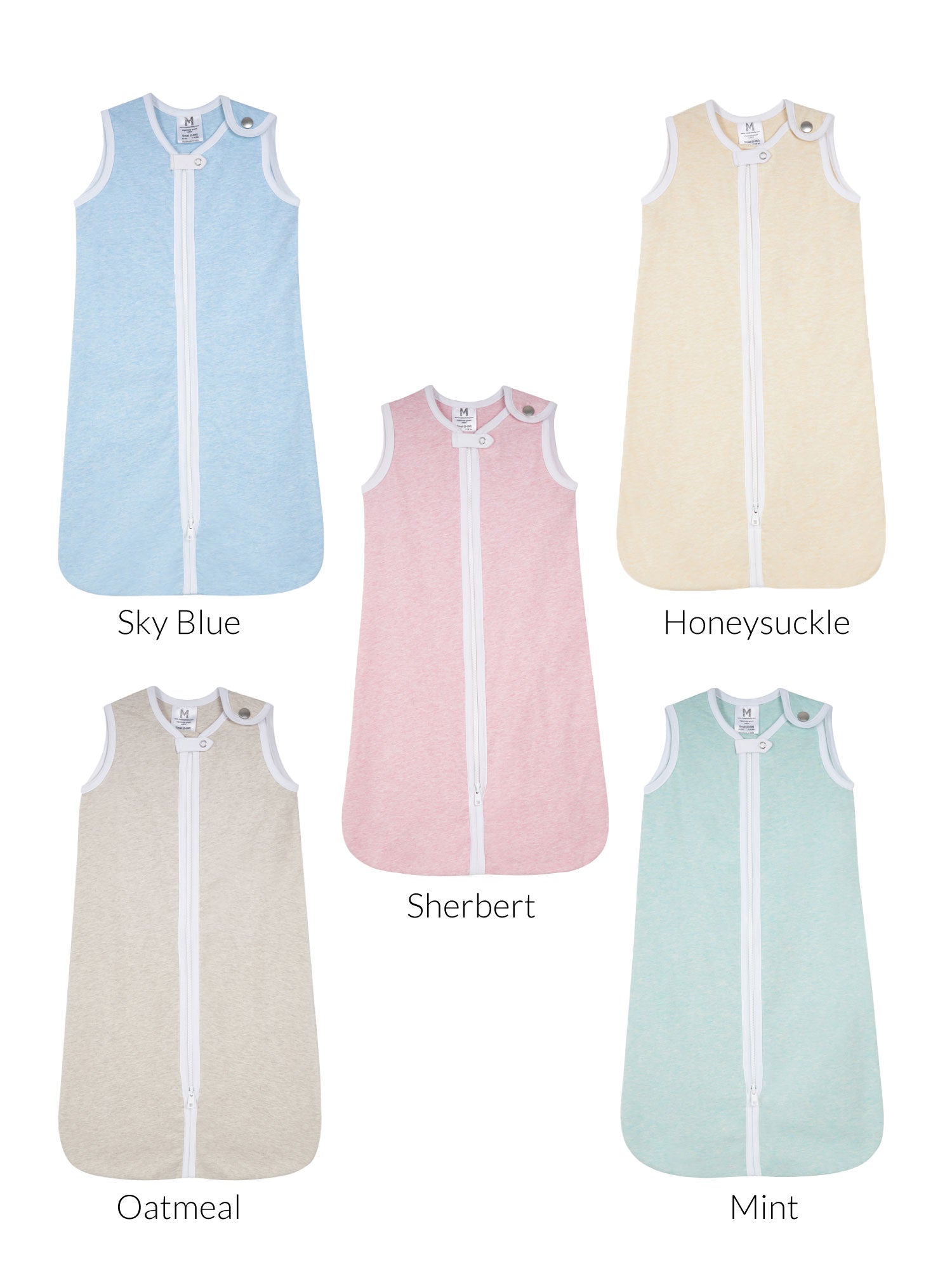 TOG 0.6 (Lightweight) - Melange Wearable Baby Sleep Sack