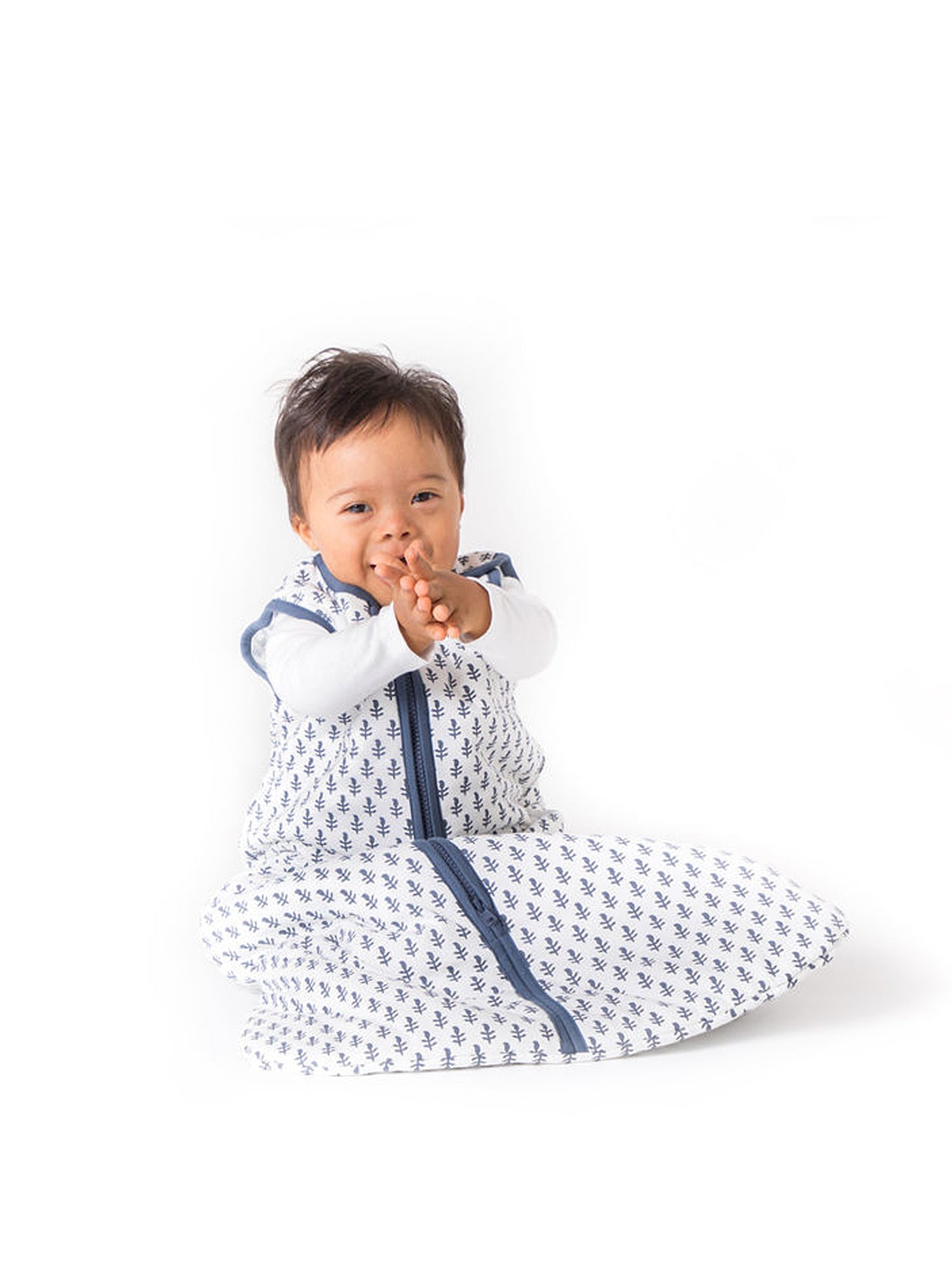 TOG 0.6 (Lightweight) - Fort Blue Wearable Baby Sleep Sack