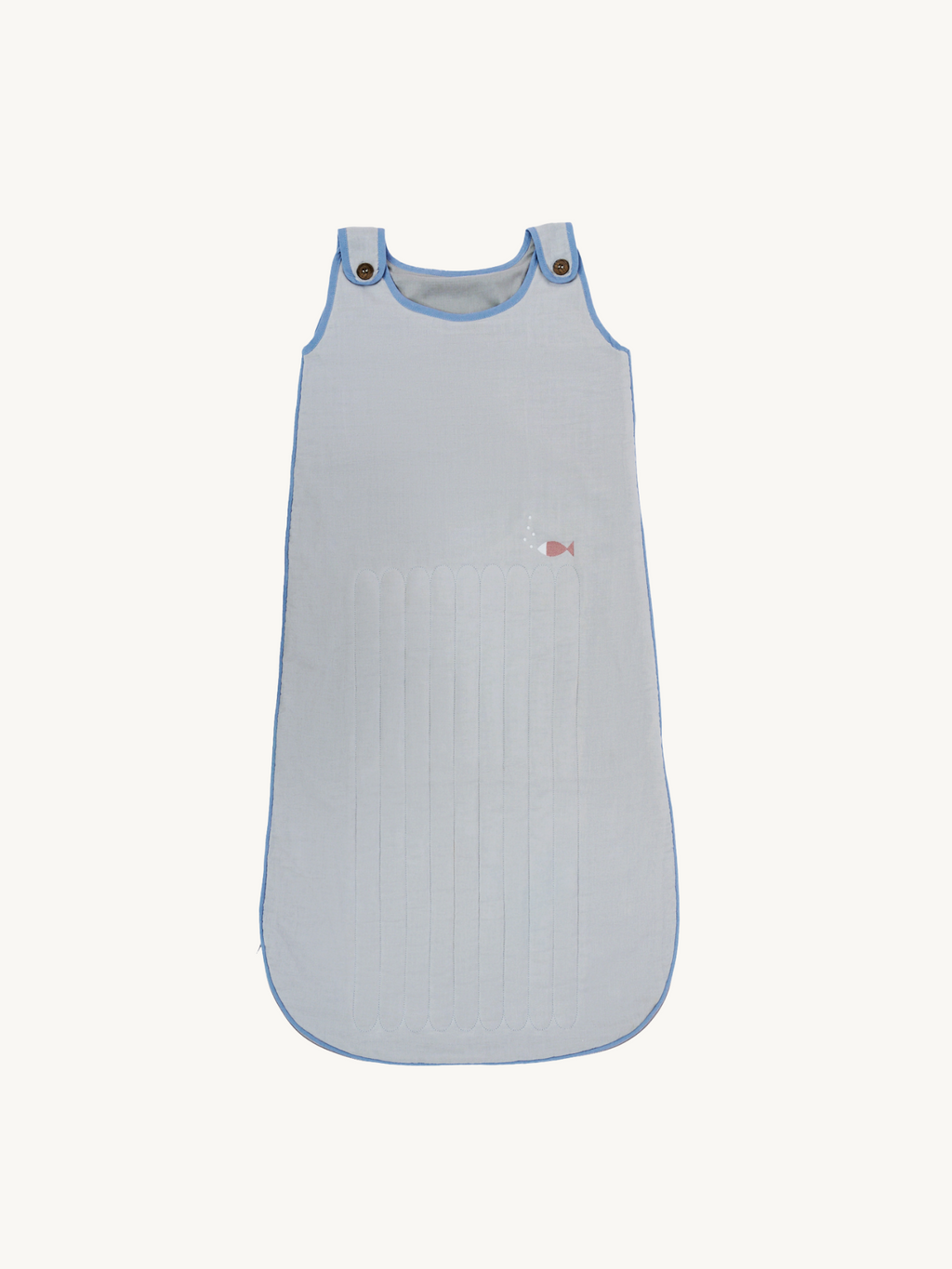 Organic Muslin Sleeping Bag - Fish Dance｜Kids Sleeping Bag