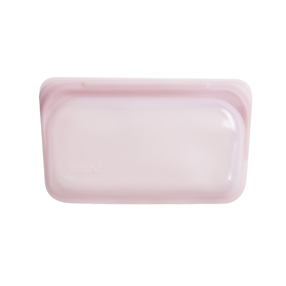Reusable Silicone Snack Bag (Rose Quartz)