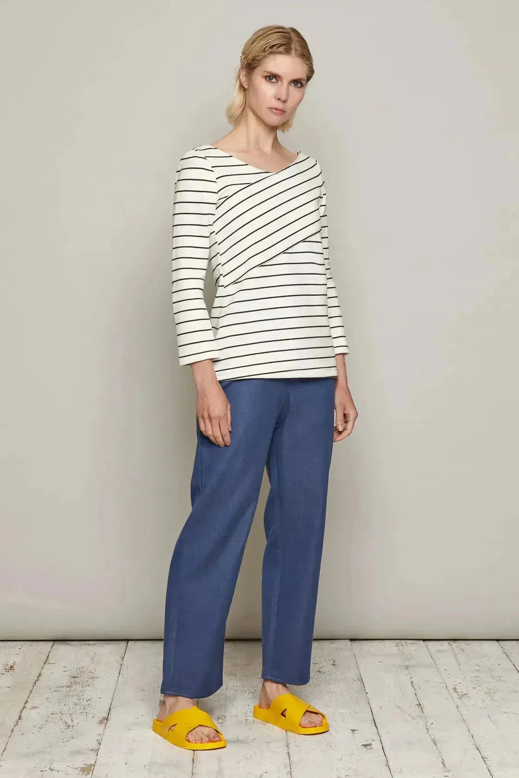 Sophie Top (White and Black)