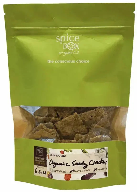 SpiceBox Organics Organic Seedy Crackers 70g