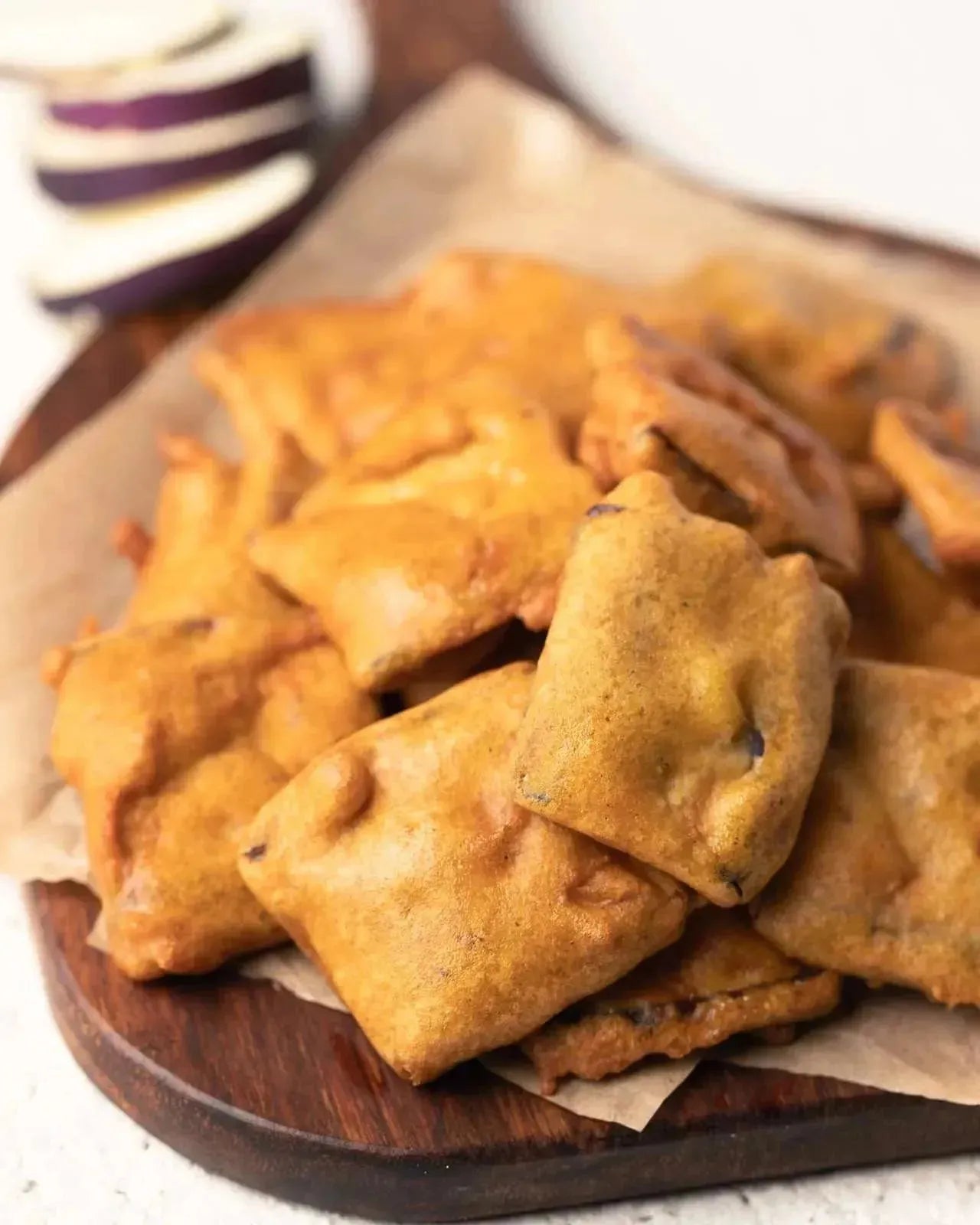 Eggplant Fritters (Set of 12) (GF/V)