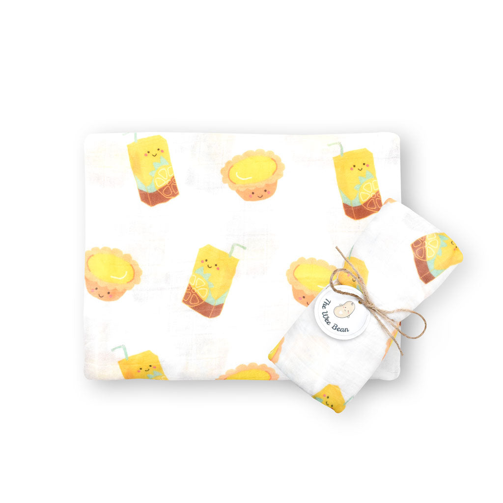 Organic Bamboo Blend Swaddle - Cup Noodles