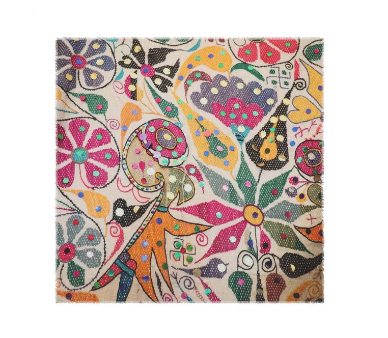 Scarf Tw2021 Ela Single Face Paillette