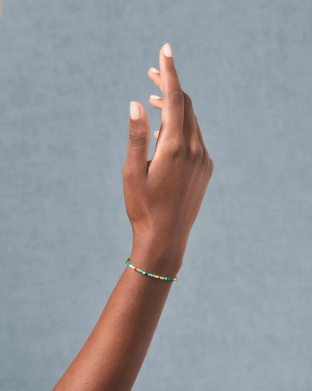 Ramabrac012 Rama Bracelet Grenat-Chrysocolle