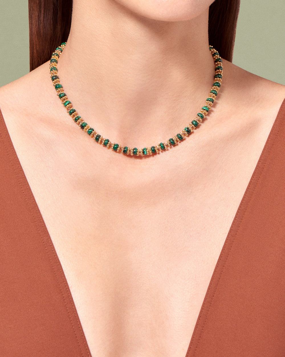 Sedacoll1021 Seda Collier Malachite