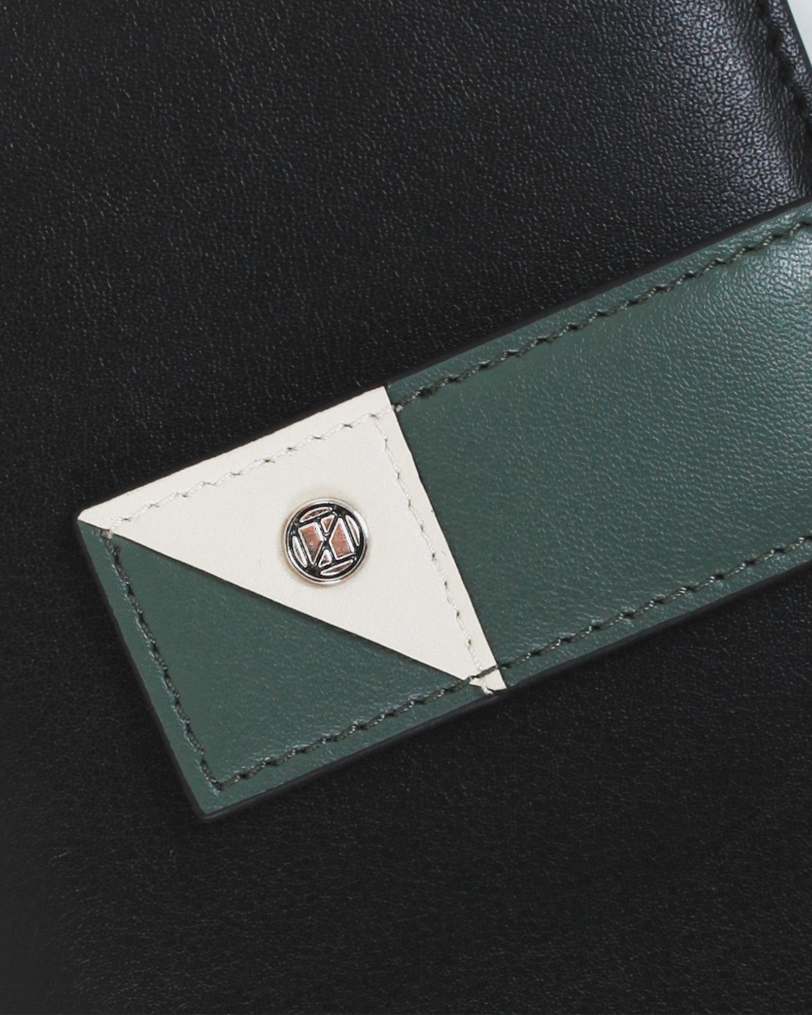 Two-Tone Flap Wallet
