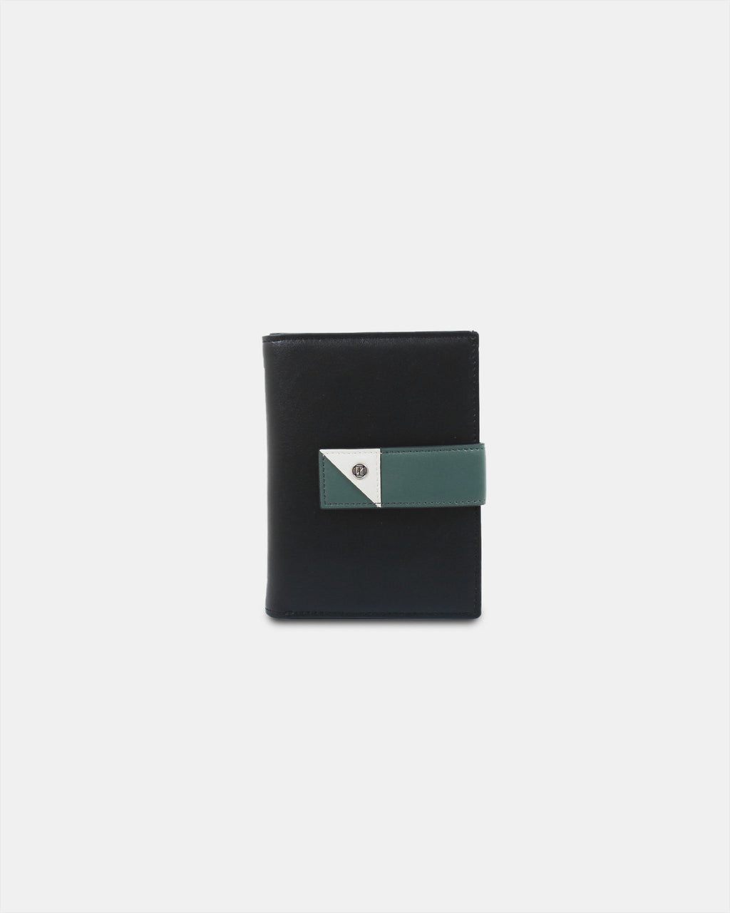 Two-Tone Flap Wallet