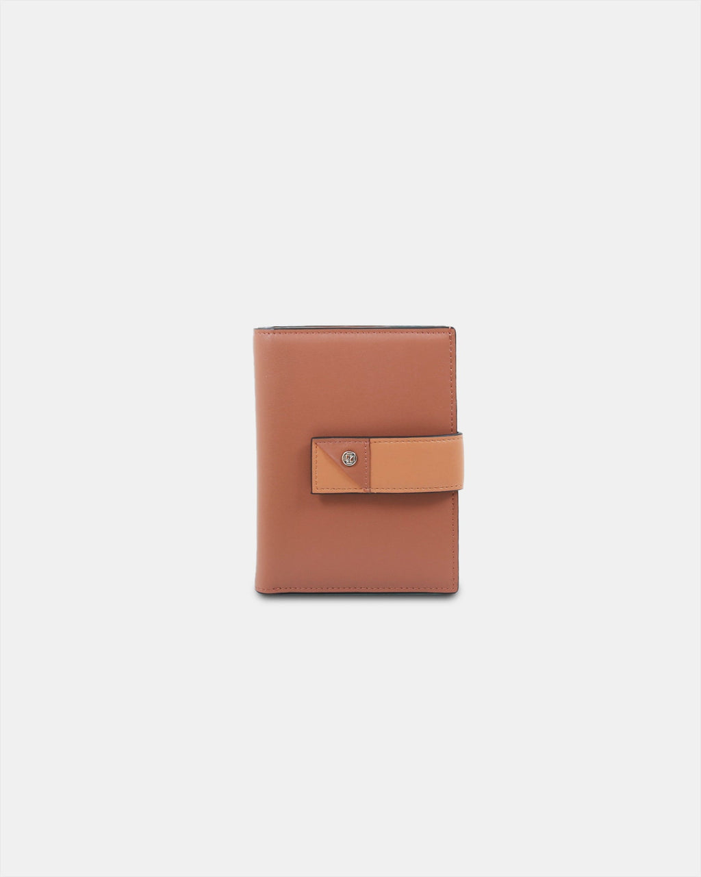Two-Tone Flap Wallet