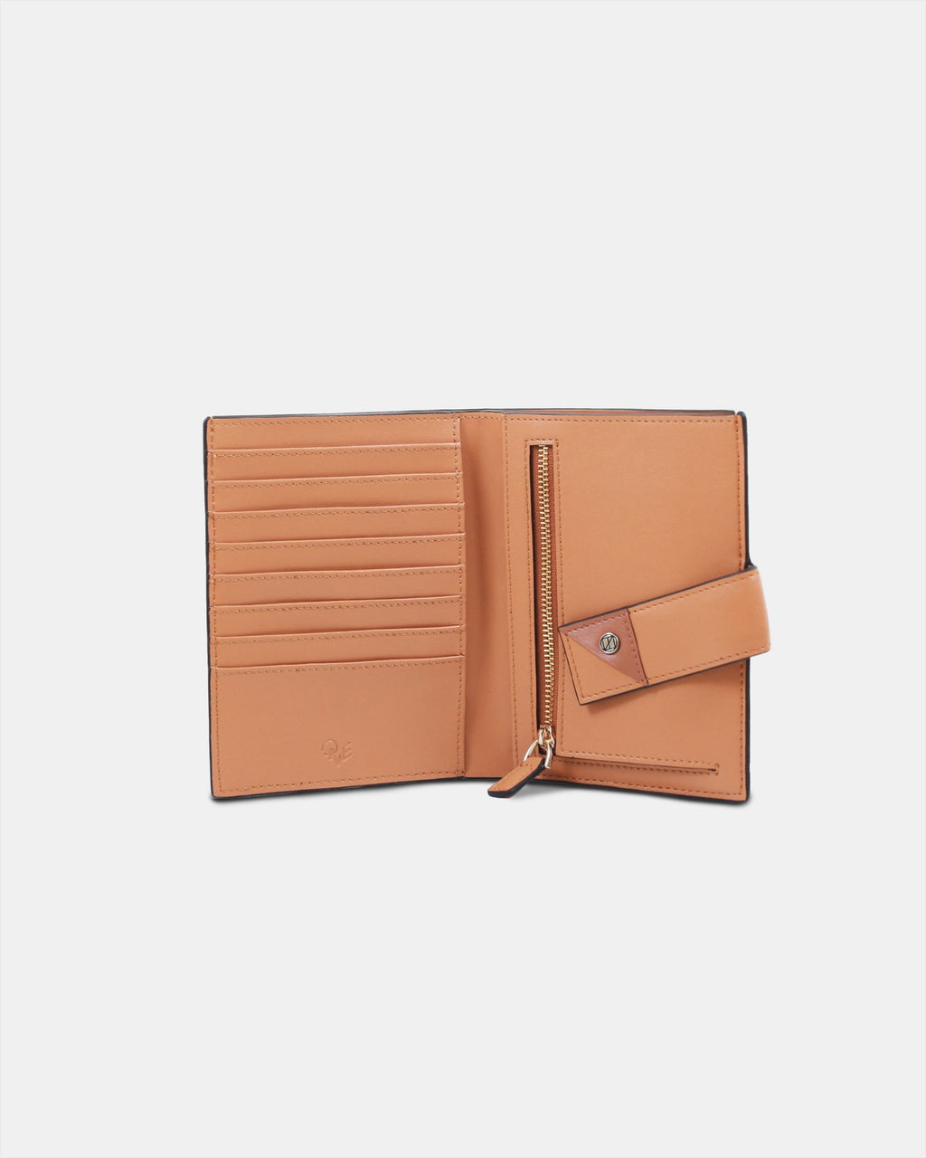 Two-Tone Flap Wallet