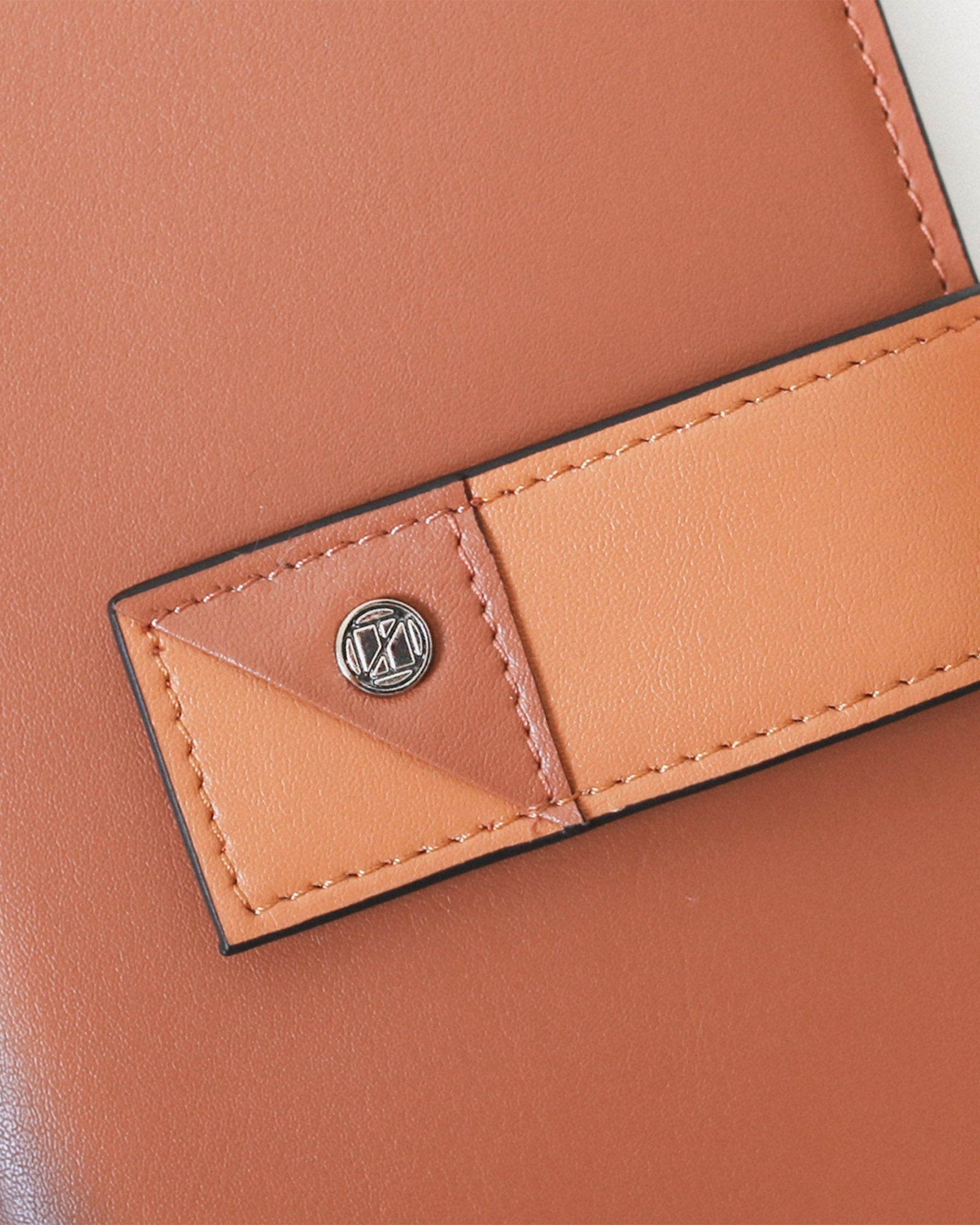 Two-Tone Flap Wallet