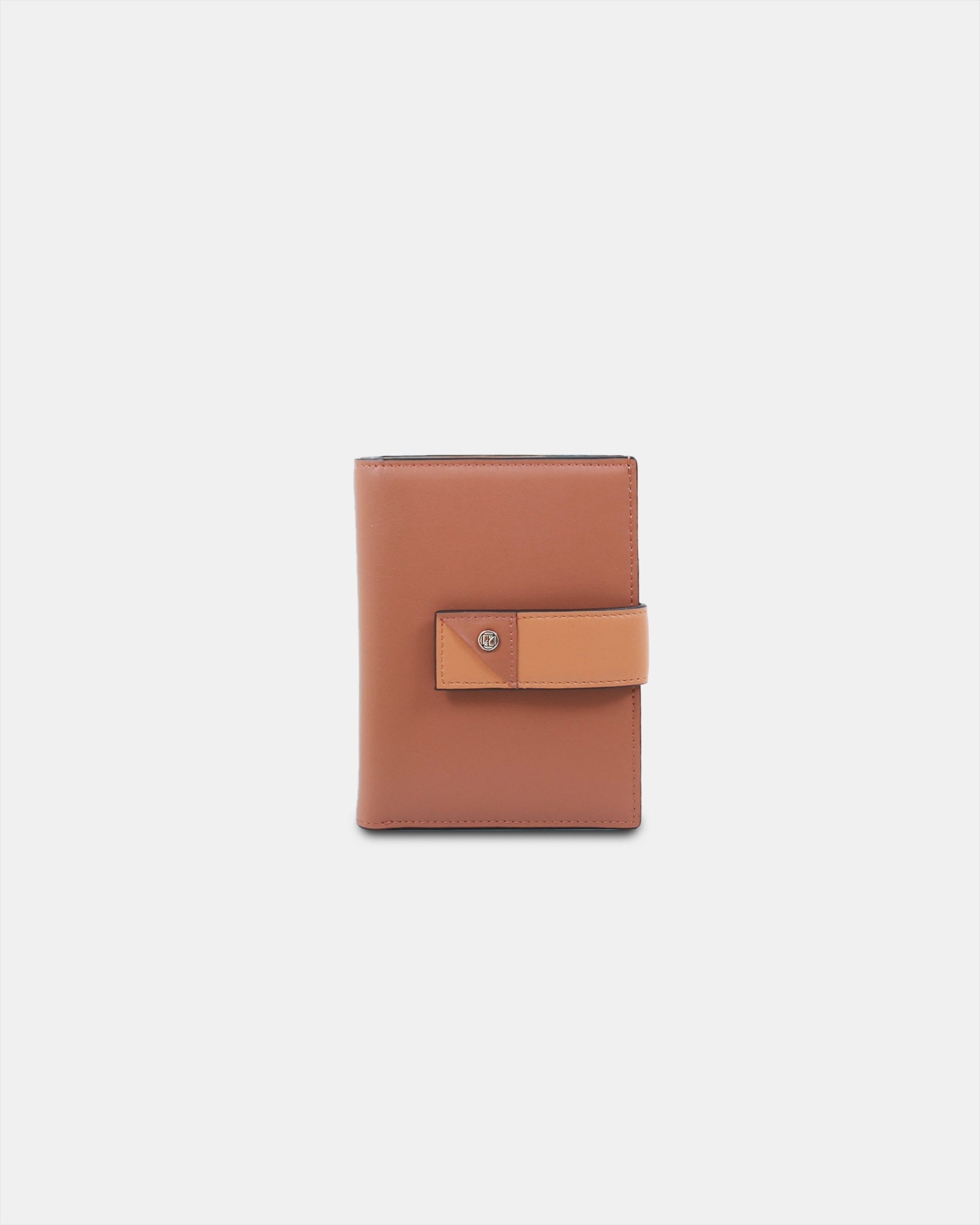 Two-Tone Flap Wallet