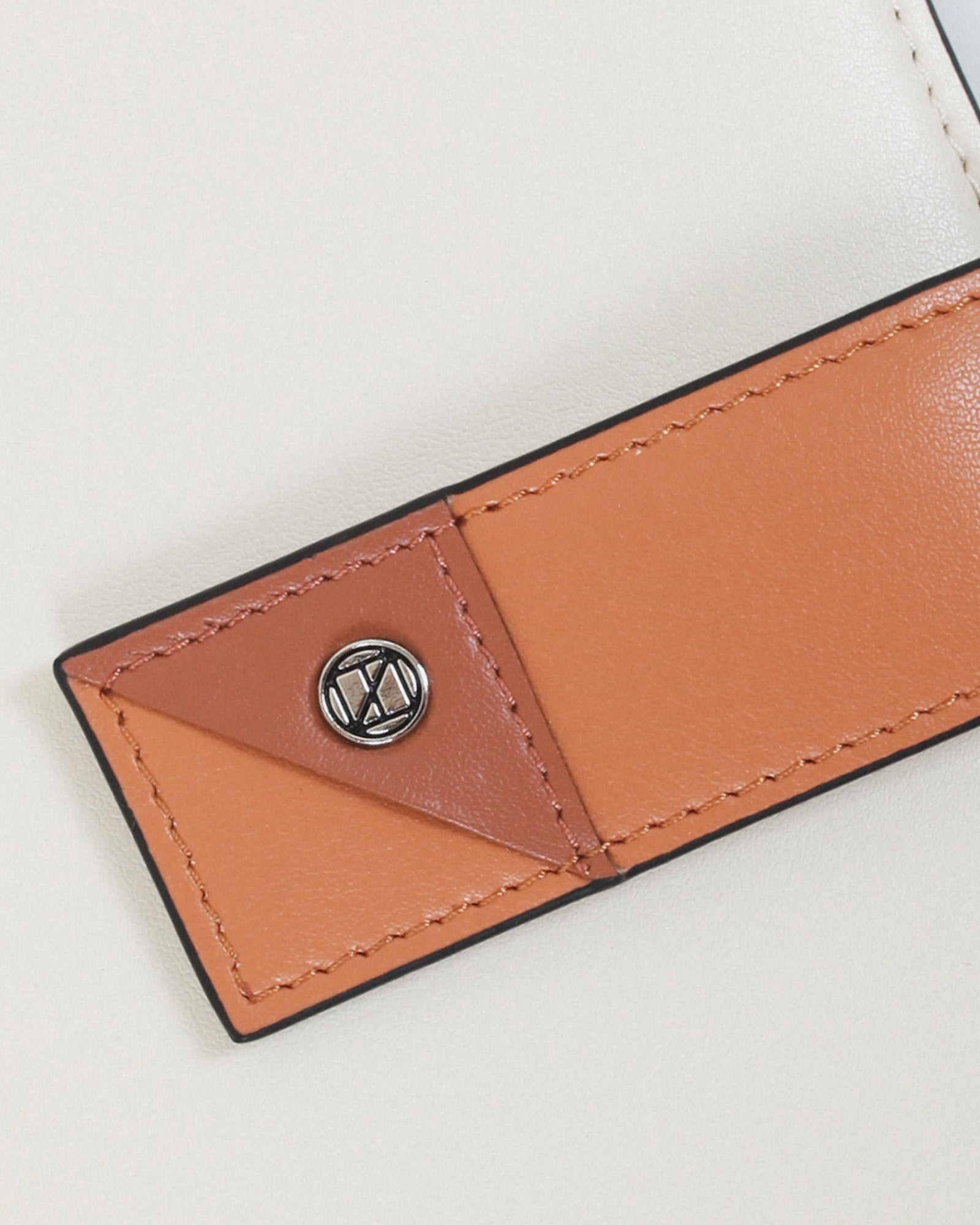 Two-Tone Flap Wallet