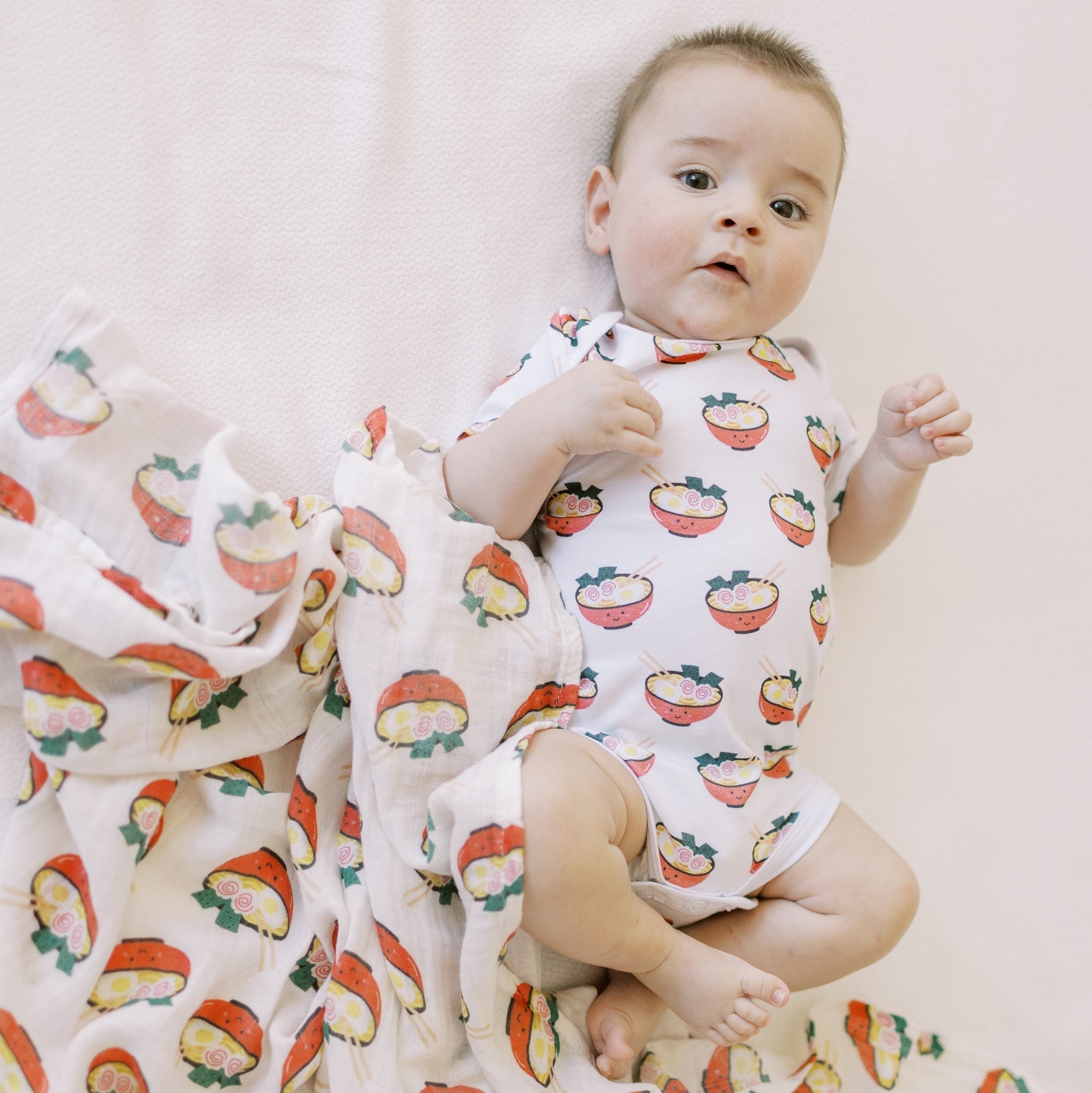 Organic Bamboo Blend Swaddle - Ramen