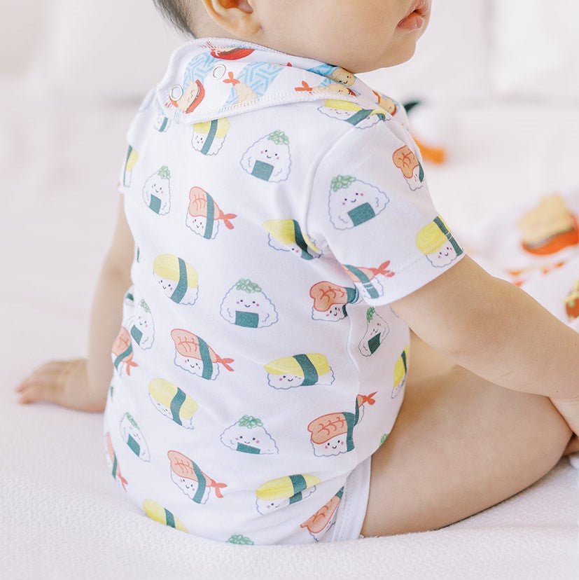Organic Cotton Baby Onesie - Sushi