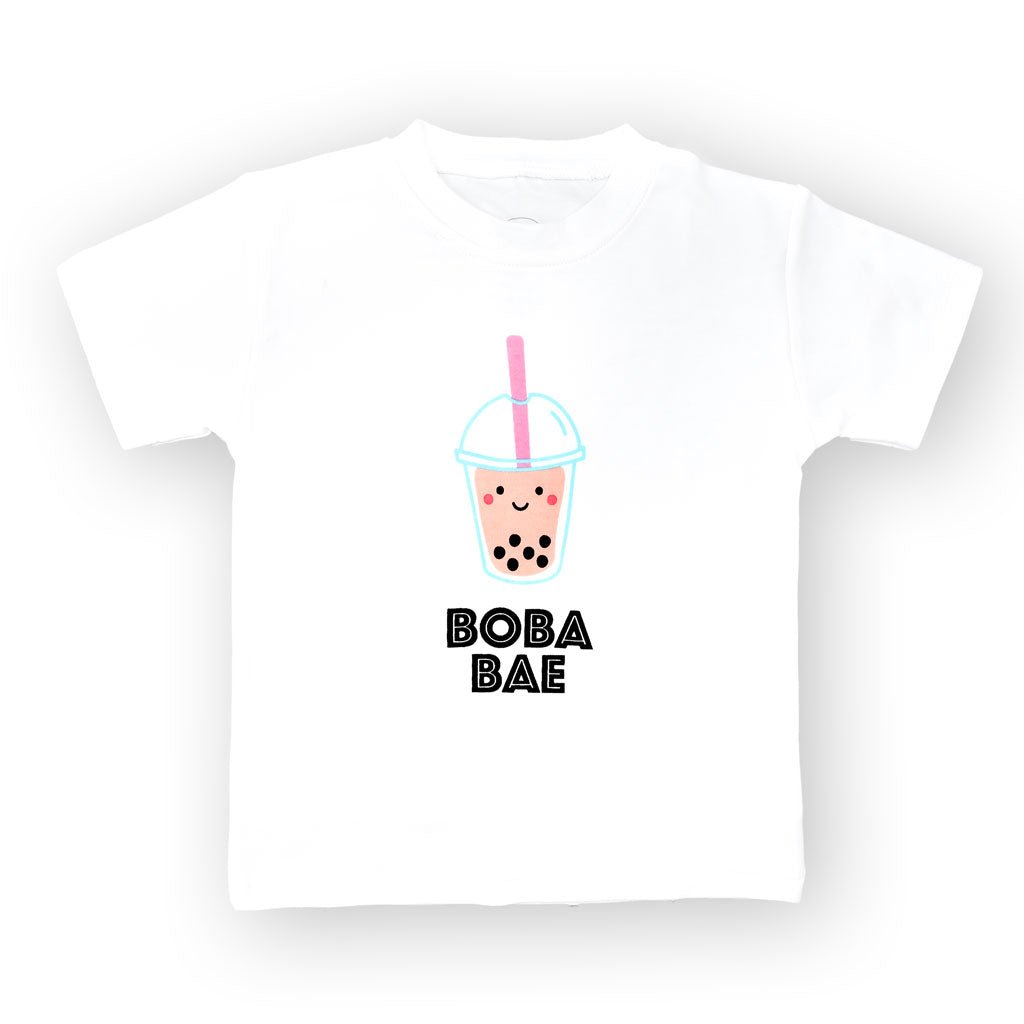 Organic Cotton Toddler Kids T-Shirt - Boba Bae