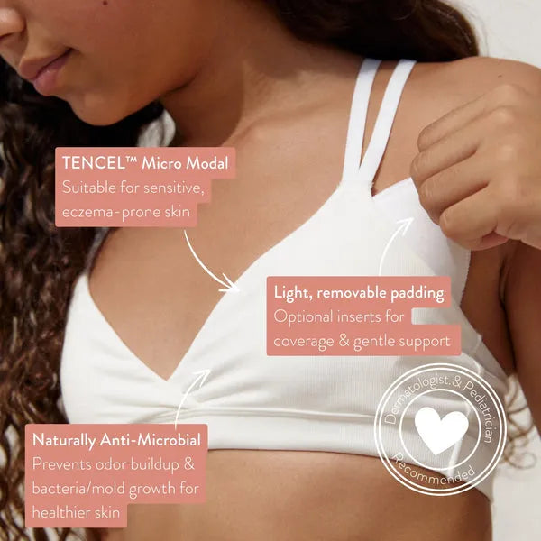 Teen Girls' TENCELâ„?Micro Modal Confidently You Bralette