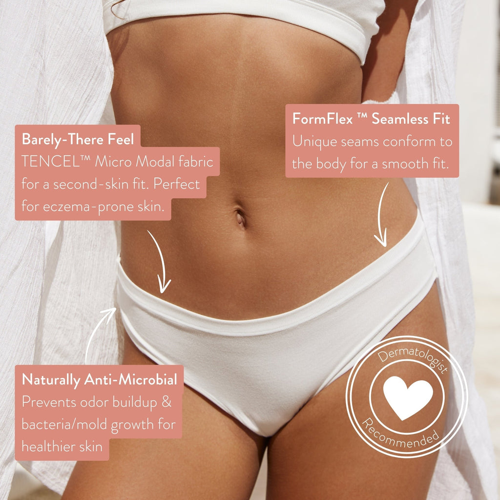 Teen Girls' TENCELâ„?Micro Modal Confidently You Bikini Briefs - Set of 2