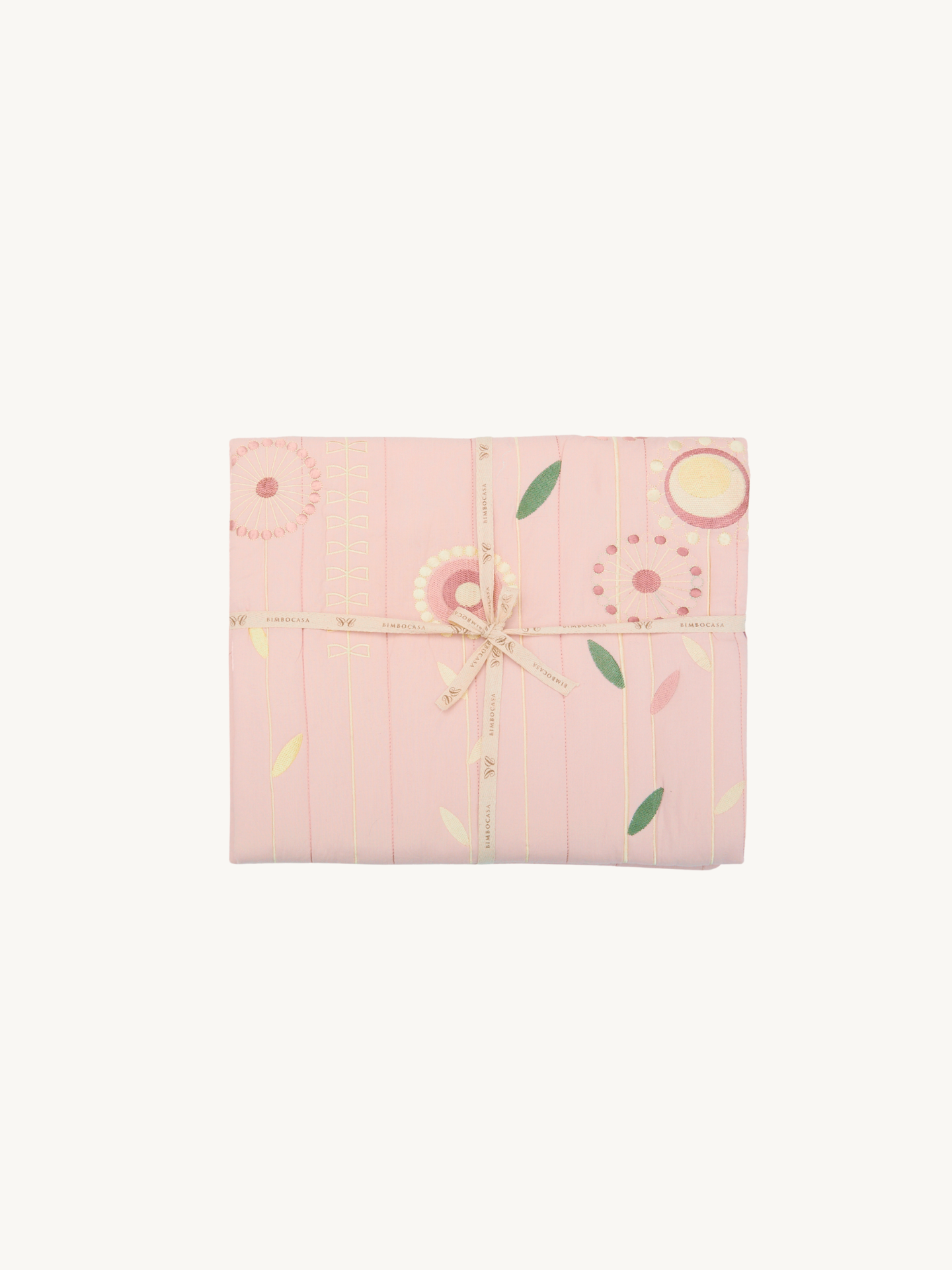 Cotton Quilted Duvet Cover and Pillow case - Pink Blossom｜For Kids