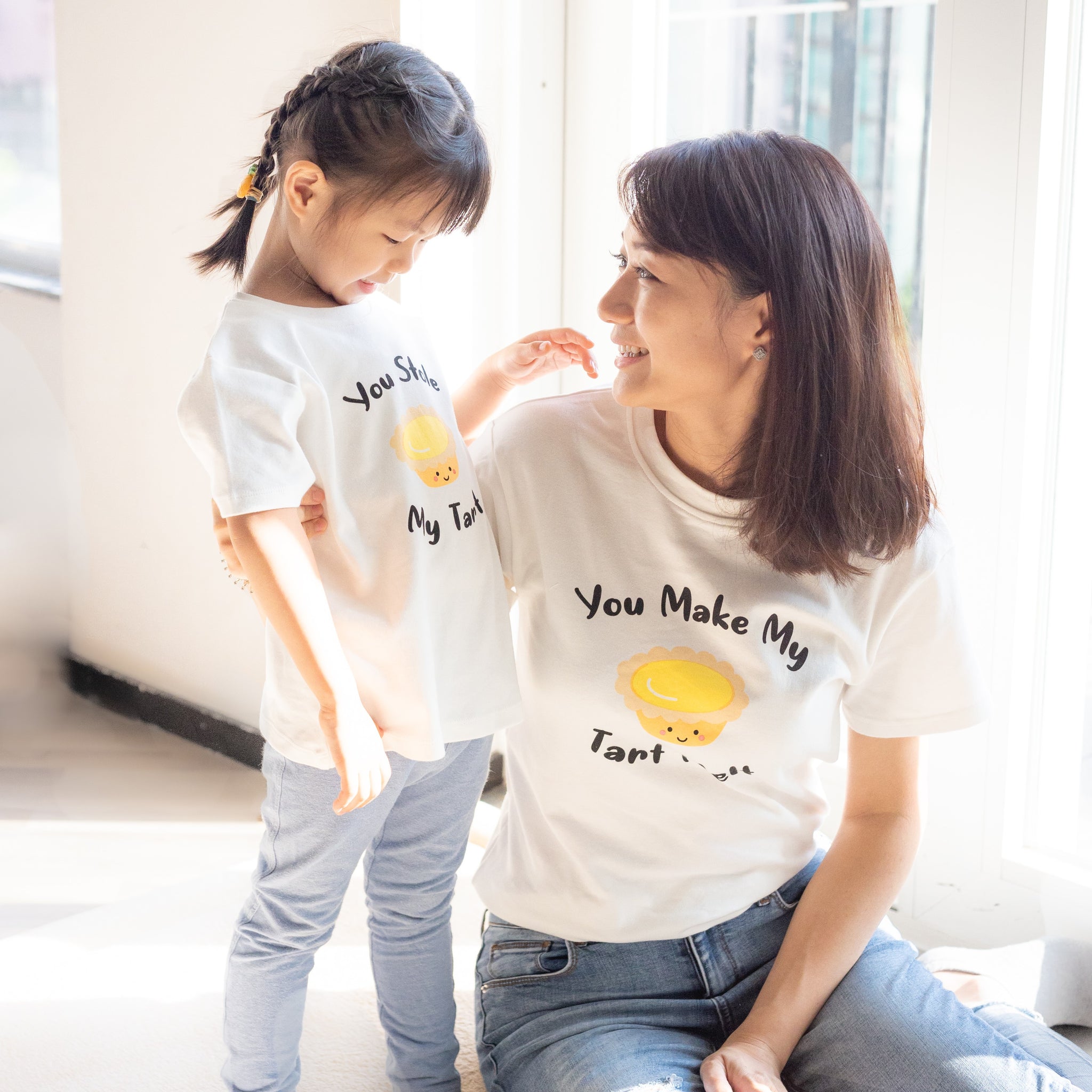 Organic Cotton Adult T-Shirt - Egg Tart