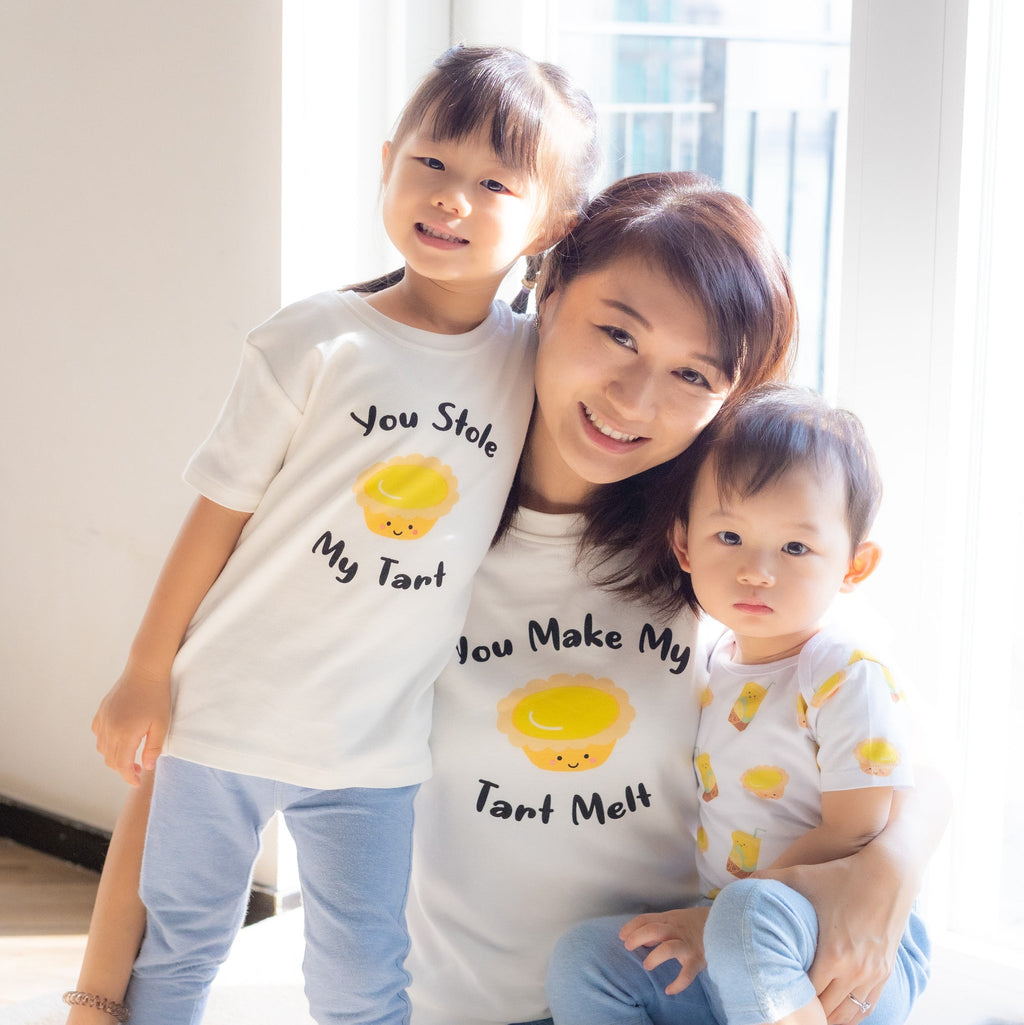 Organic Cotton Adult T-Shirt - Egg Tart