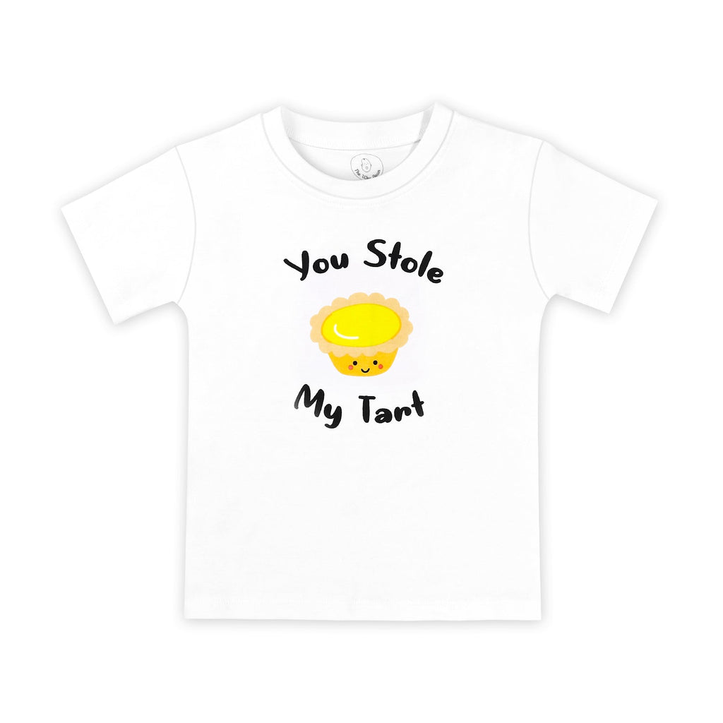 Organic Cotton Toddler Kid's T-Shirt - Egg Tart