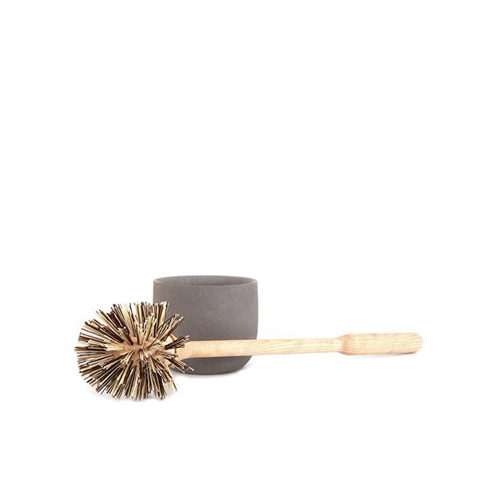 Toilet Brush Grey Cup