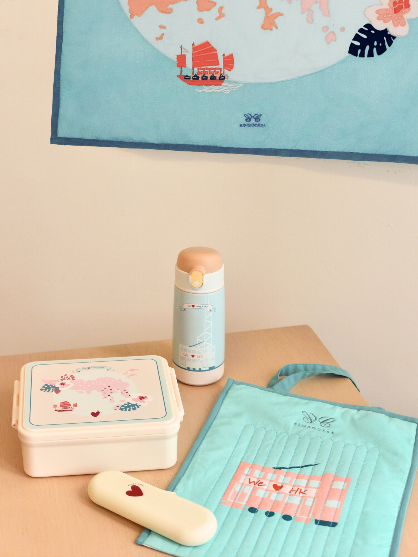 Tote Bag - We Love Hong Kong Tram