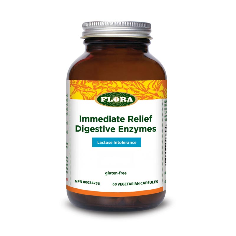 Flora Immediate Relief Digestive Enzymes 60's