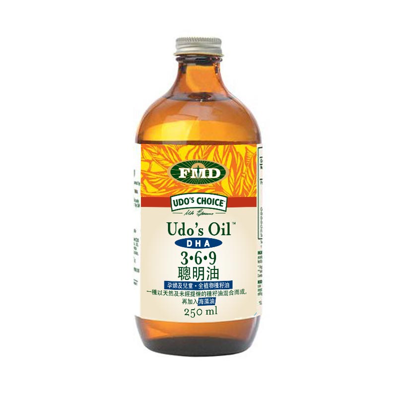 Udo's Oil 3.6.9 + DHA 250ml
