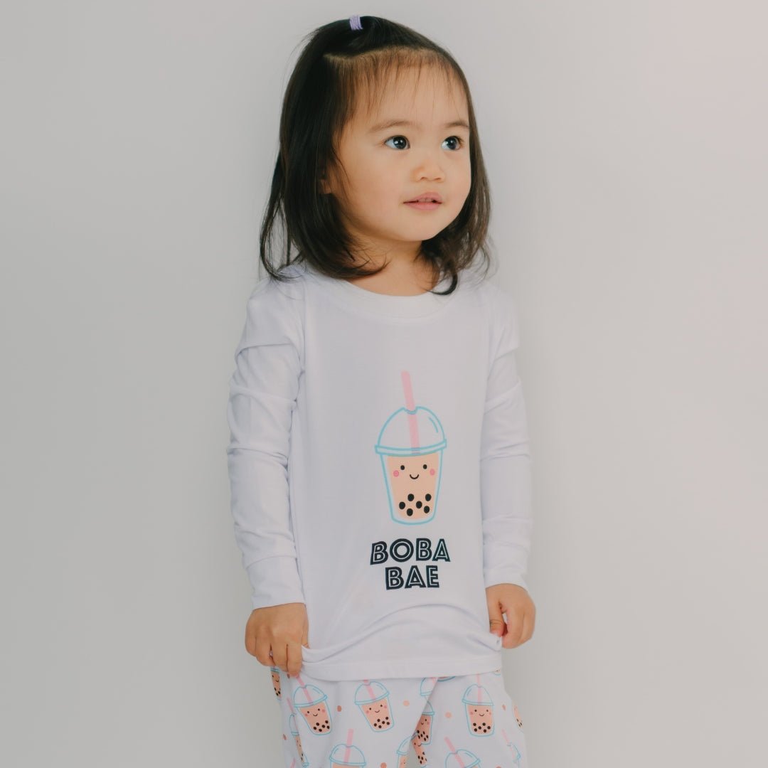 Bamboo Blend Two Piece Pajama Set - Boba