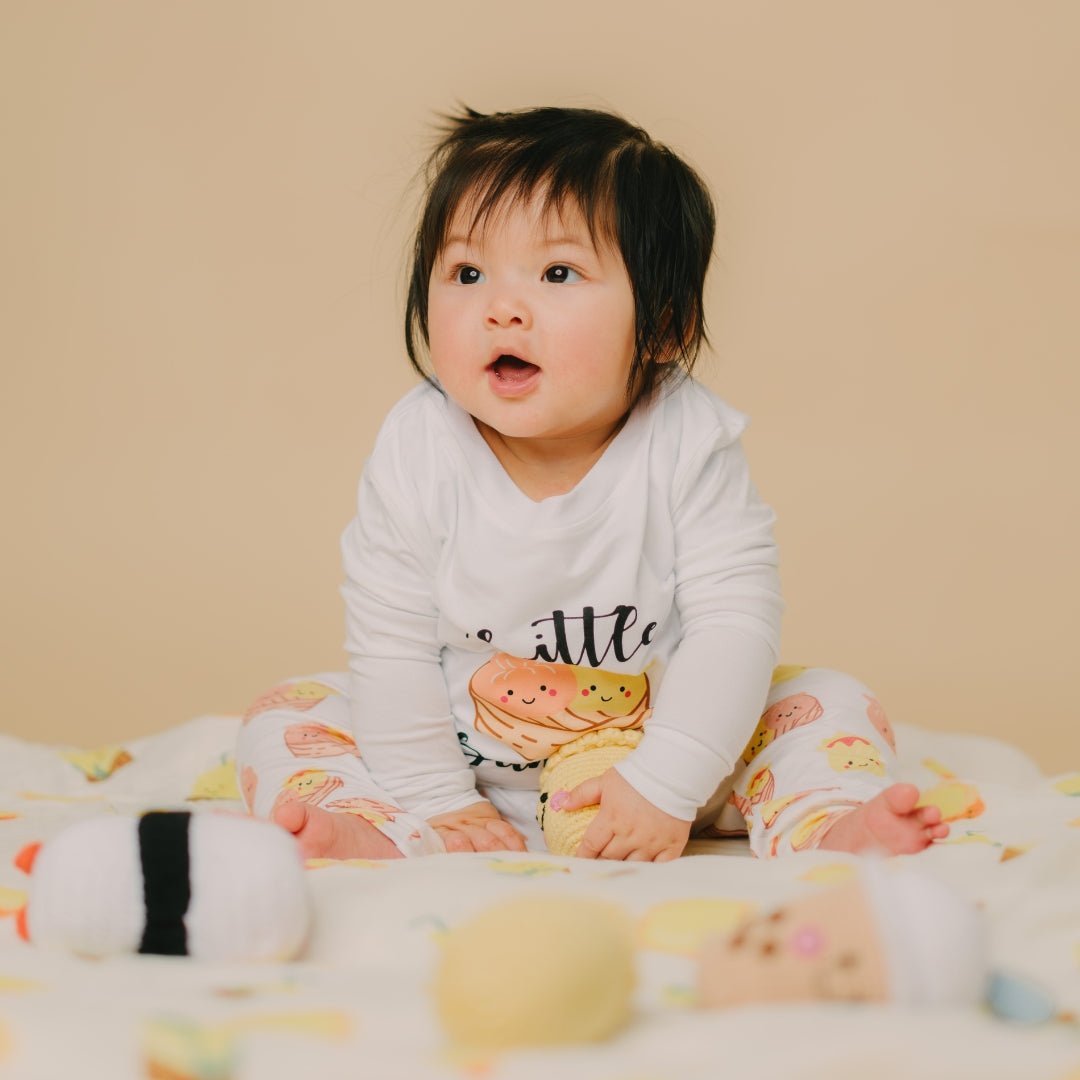 Bamboo Blend Two Piece Pajama Set - Dim Sum