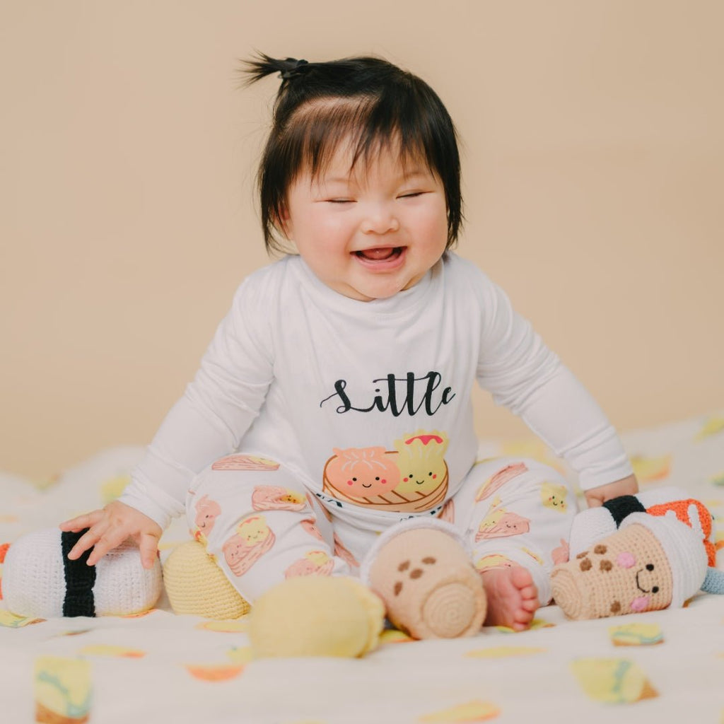 Siu Mai Crochet Rattle Doll