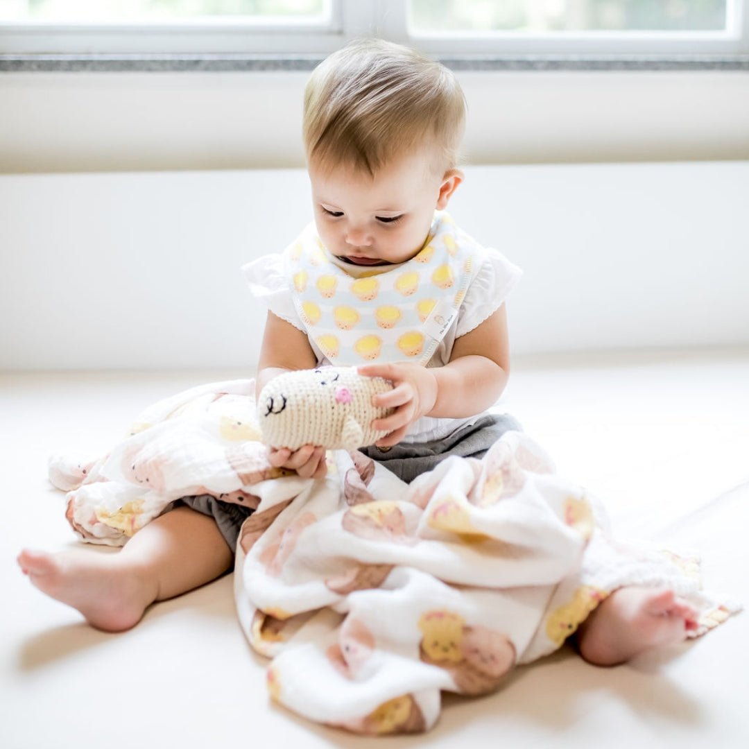 Organic Bamboo Blend Swaddle - Dim Sum