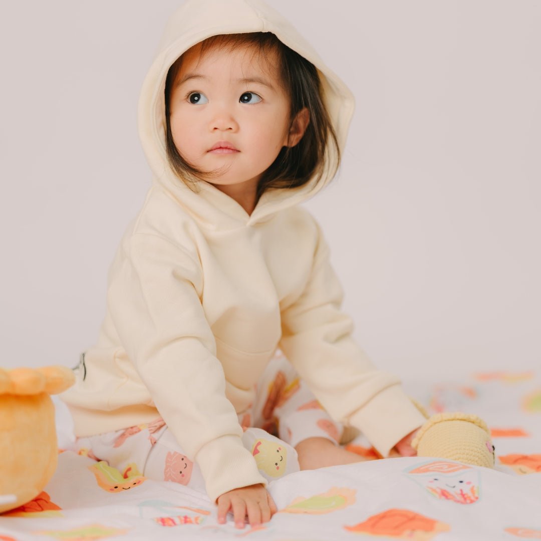 Minky Fleece Sensory Baby Blanket - Cha Chaan Teng