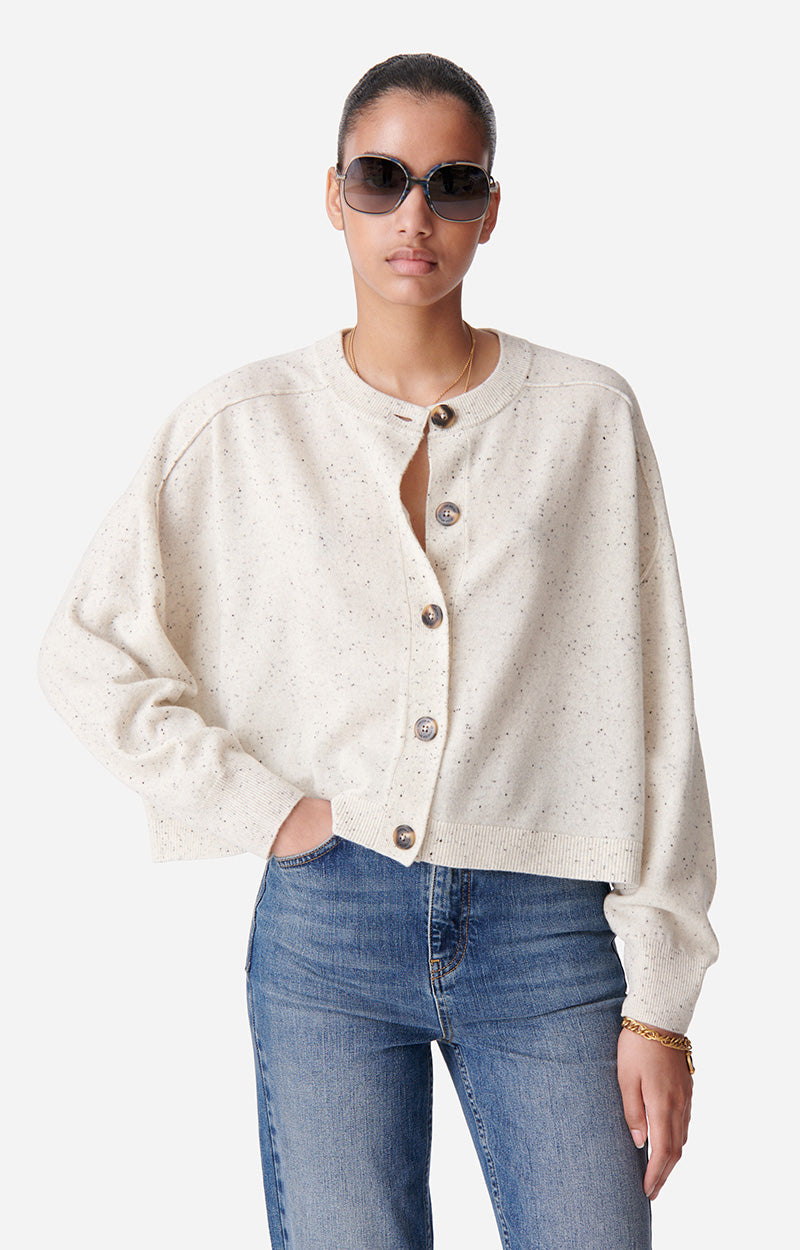 Cardigan Douve 3evc04-v03345 Nuage