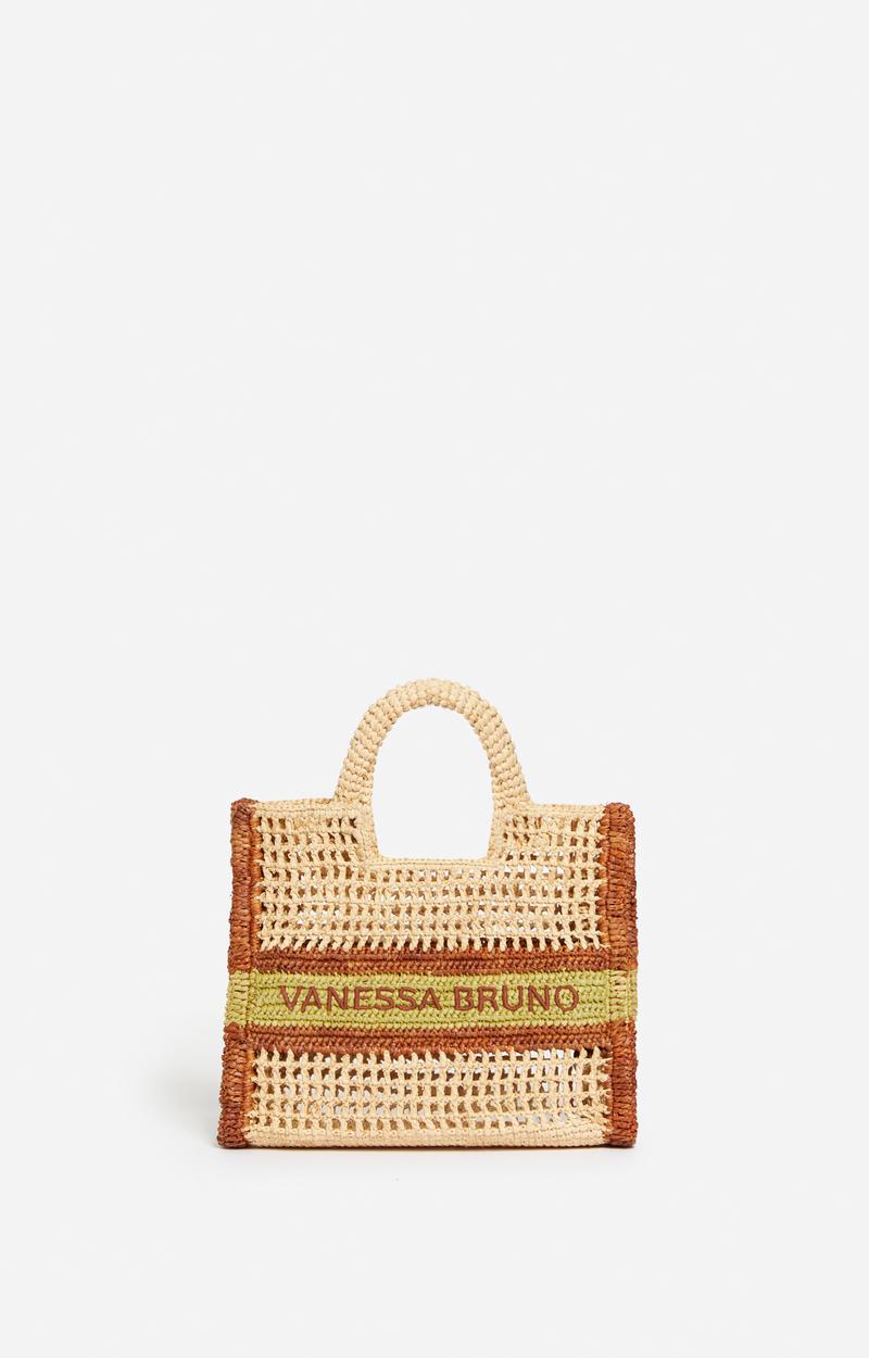 Beach Bag Panier Pm 3eve60-v40884 Biscuit