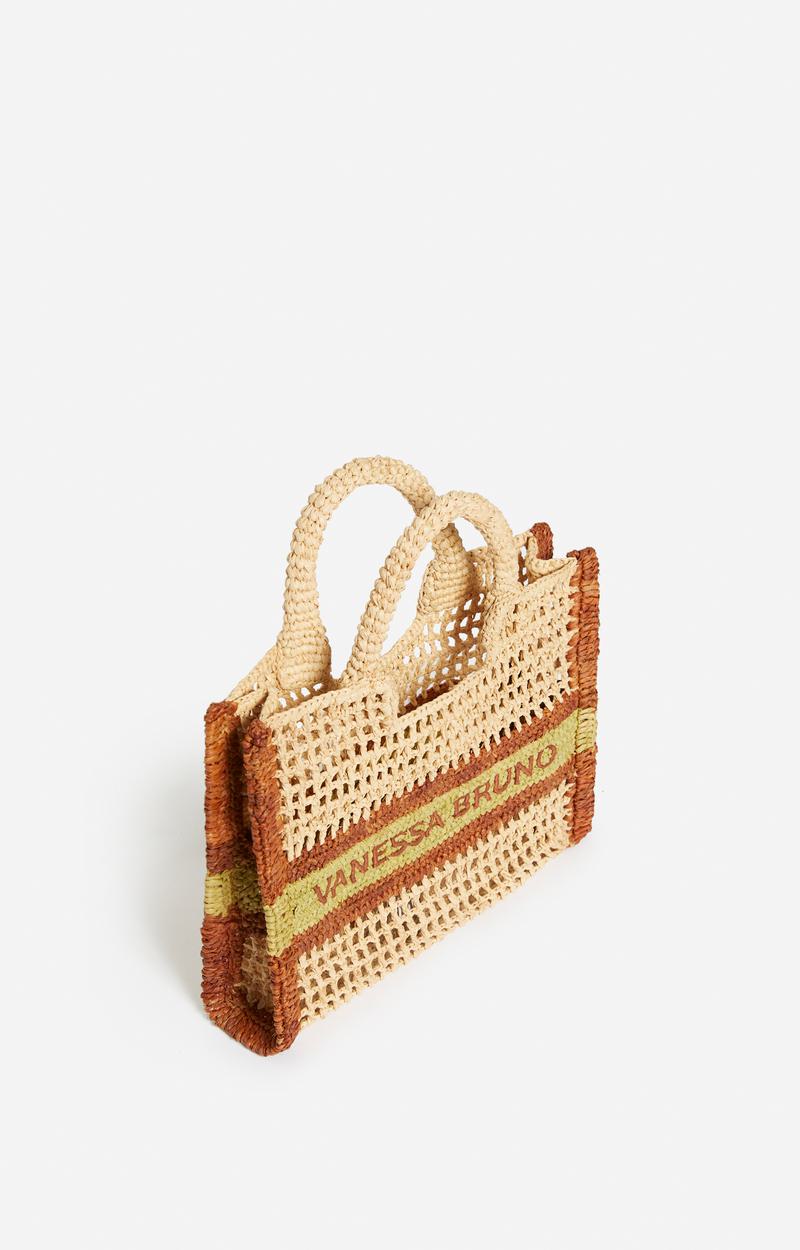Beach Bag Panier Pm 3eve60-v40884 Biscuit