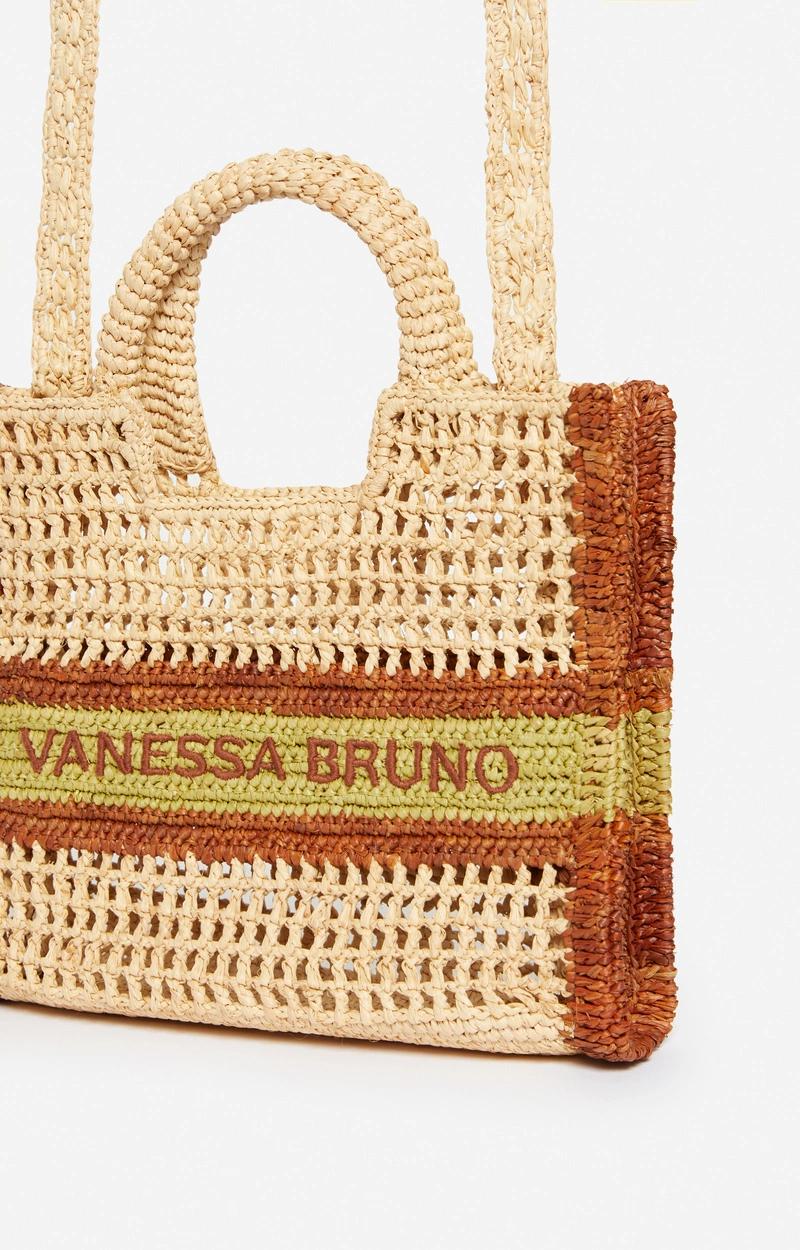 Beach Bag Panier Pm 3eve60-v40884 Biscuit